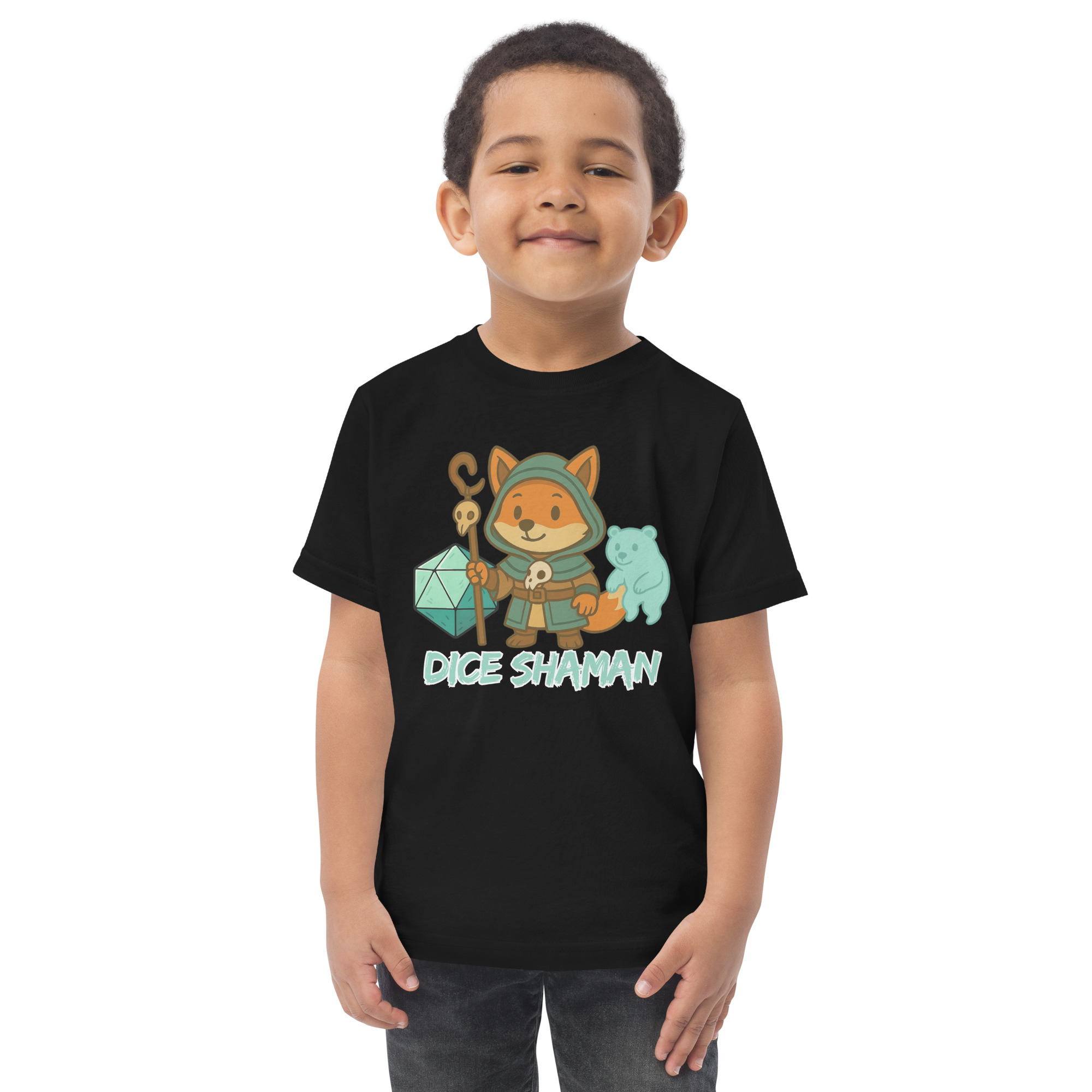 Dice Shaman - Jersey-DTG-T-Shirt für Kleinkinder