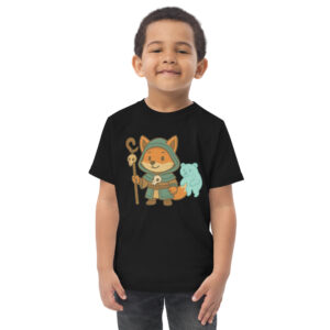 Fox Shaman - Jersey-DTG-T-Shirt für Kleinkinder