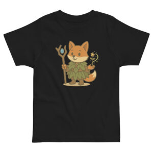 Fox Druid - Jersey-DTG-T-Shirt für Kleinkinder