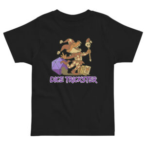 Dice Trickser - Jersey-DTG-T-Shirt für Kleinkinder