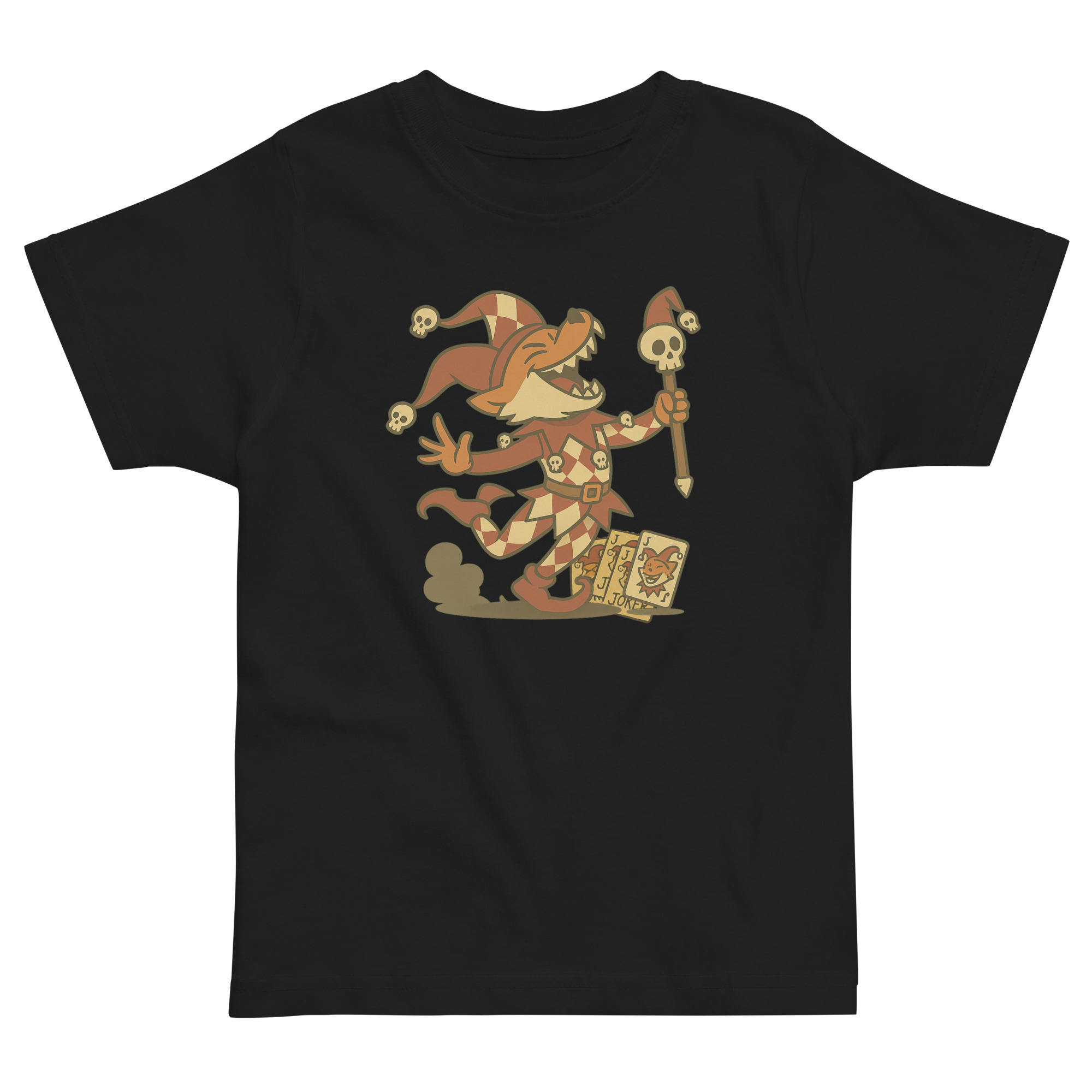 Fox Trickser - Jersey-DTG-T-Shirt für Kleinkinder