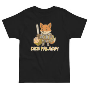 Dice Paladin - Jersey-DTG-T-Shirt für Kleinkinder
