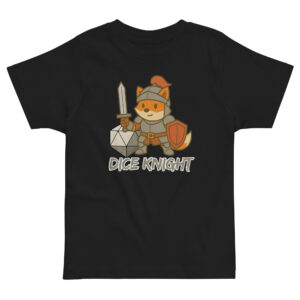 Dice Knight - Jersey-DTG-T-Shirt für Kleinkinder