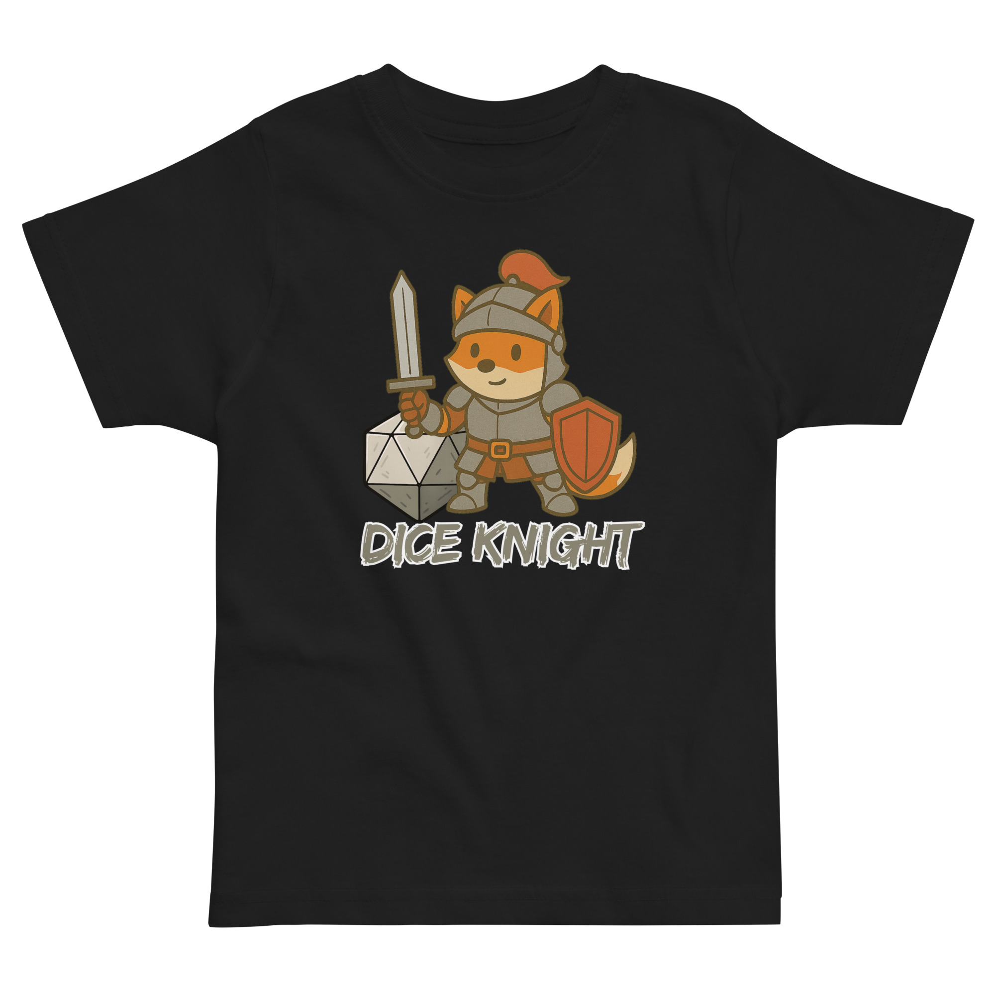 Dice Knight - Jersey-DTG-T-Shirt für Kleinkinder