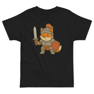 Fox Knight - Jersey-DTG-T-Shirt für Kleinkinder