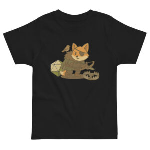 Dicefox Hunter - Jersey-DTG-T-Shirt für Kleinkinder