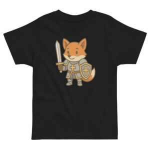Fox Paladin - Jersey-DTG-T-Shirt für Kleinkinder