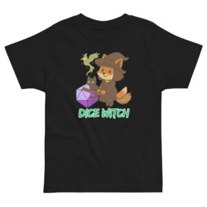 Dice Witch - Jersey-DTG-T-Shirt für Kleinkinder