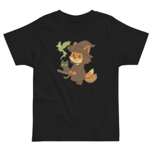 Fox Witch - Jersey-DTG-T-Shirt für Kleinkinder