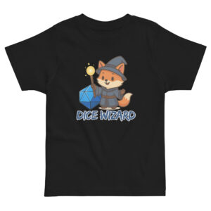 Dice Wizard - Jersey-DTG-T-Shirt für Kleinkinder