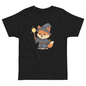 Fox Wizard - Jersey-DTG-T-Shirt für Kleinkinder