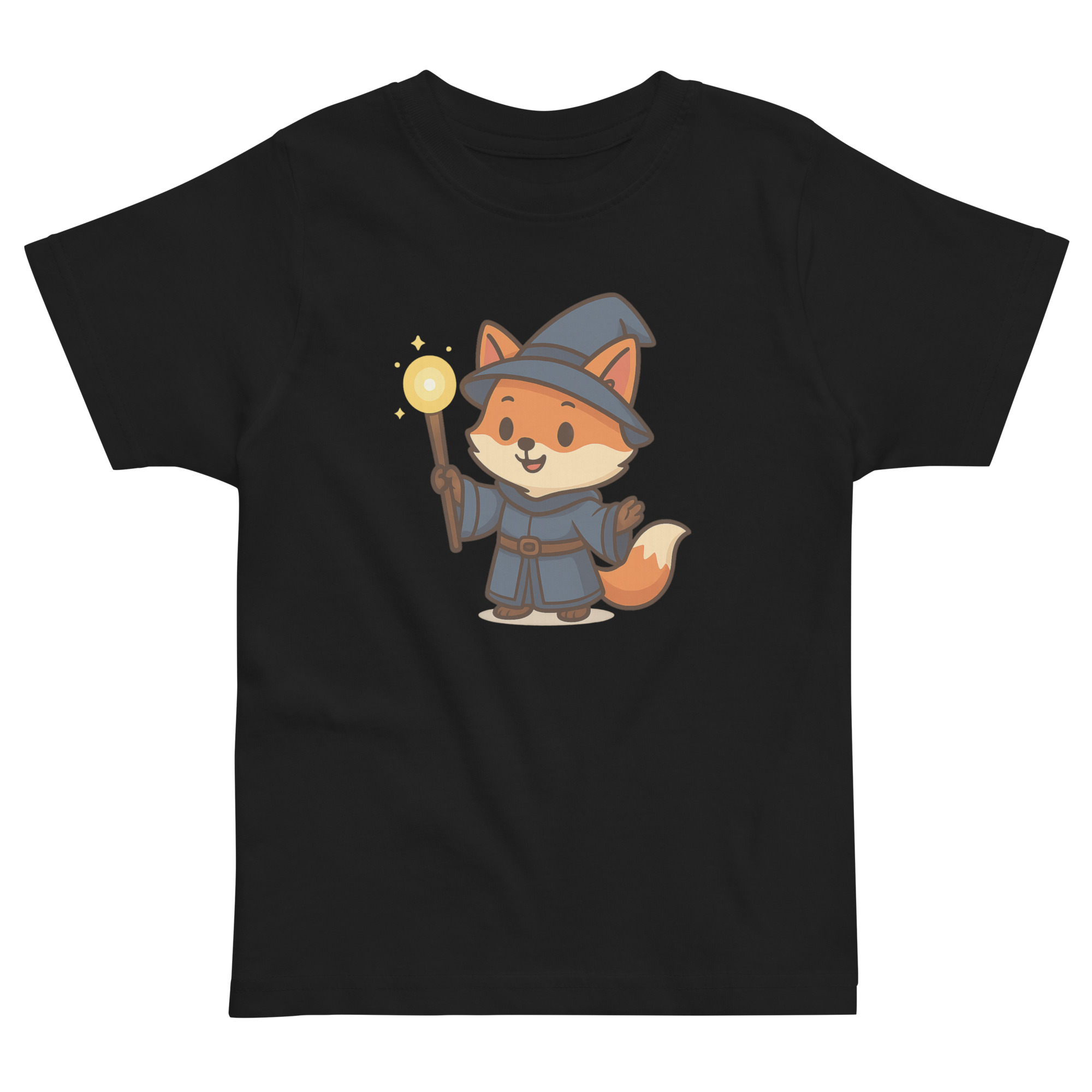 Fox Wizard - Jersey-DTG-T-Shirt für Kleinkinder