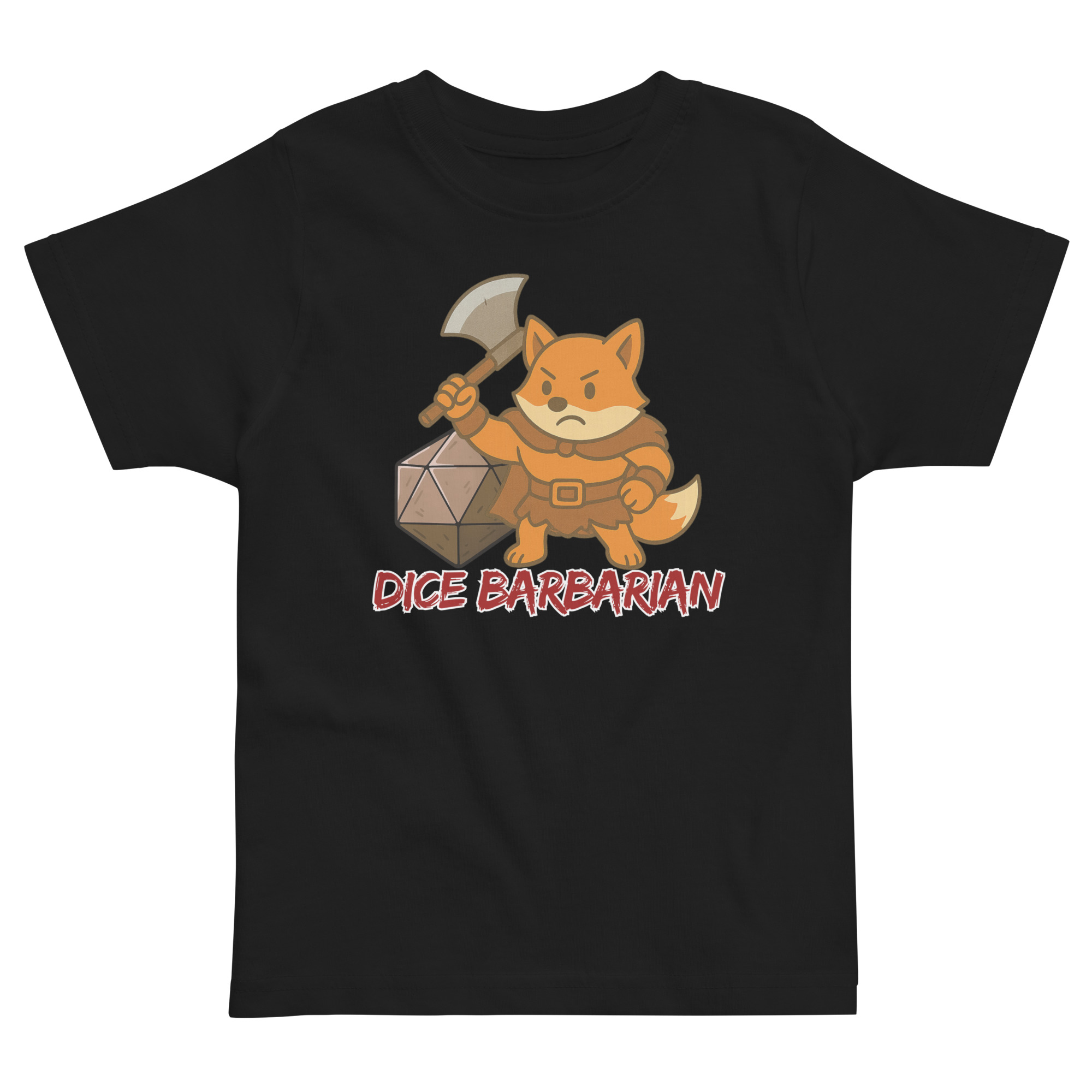 Dice Barbarian - Jersey-DTG-T-Shirt für Kleinkinder – Bild 2