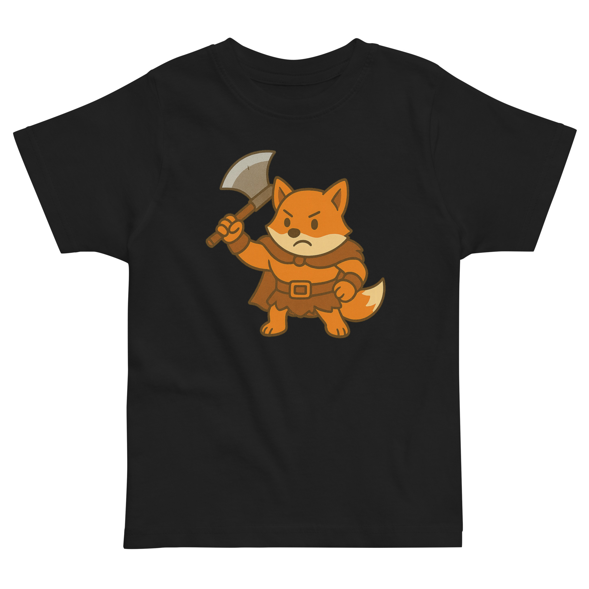 Fox Barbarian - Jersey-DTG-T-Shirt für Kleinkinder – Bild 2