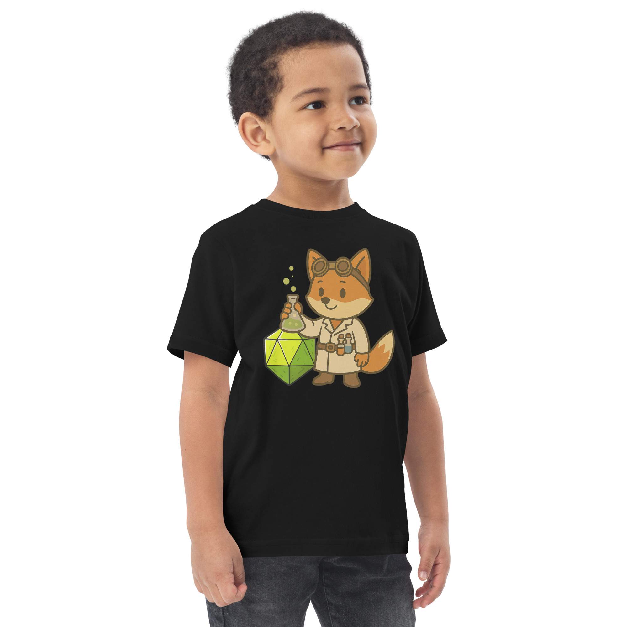 Dicefox Alchemist - Jersey-DTG-T-Shirt für Kleinkinder – Bild 2