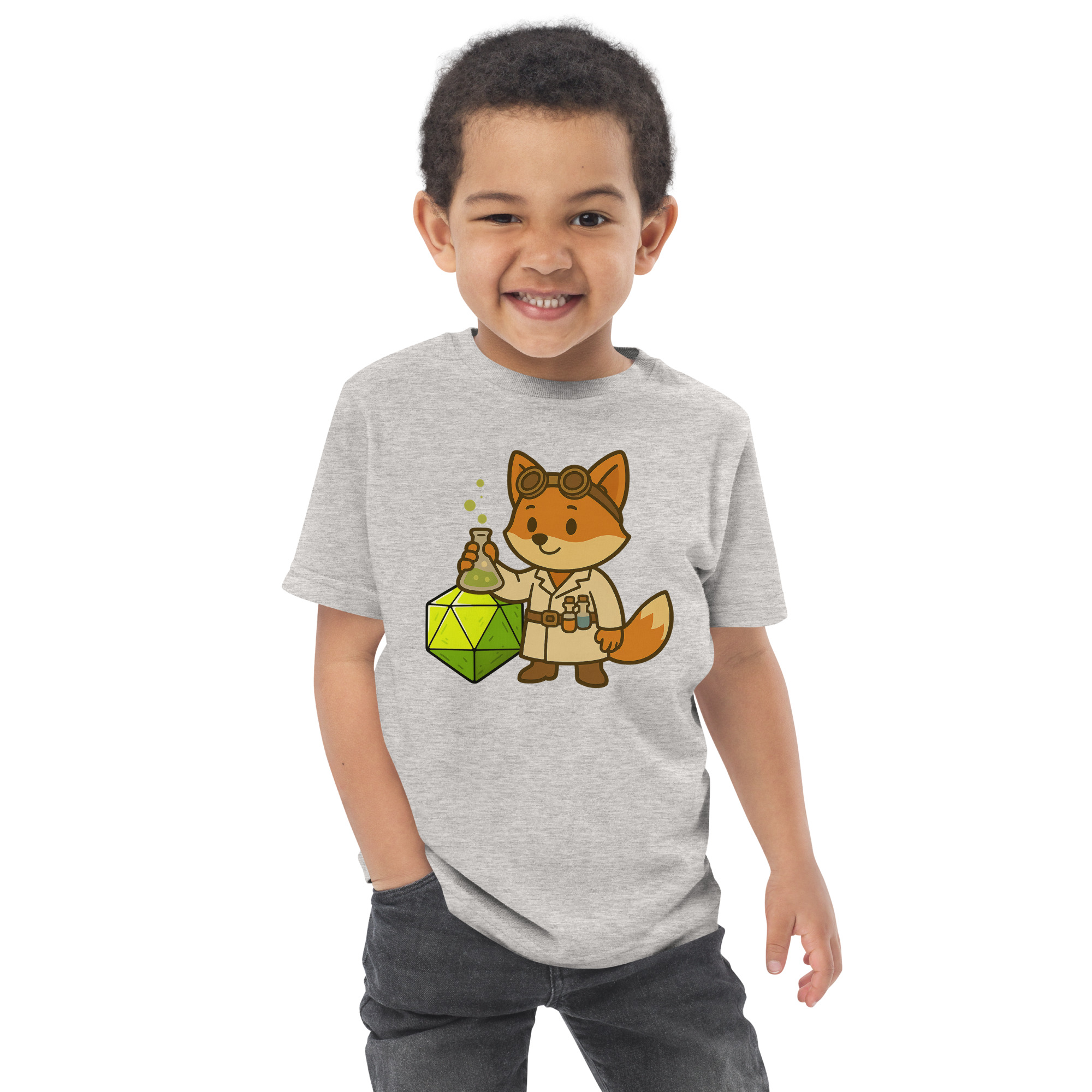 Dicefox Alchemist - Jersey-DTG-T-Shirt für Kleinkinder – Bild 16