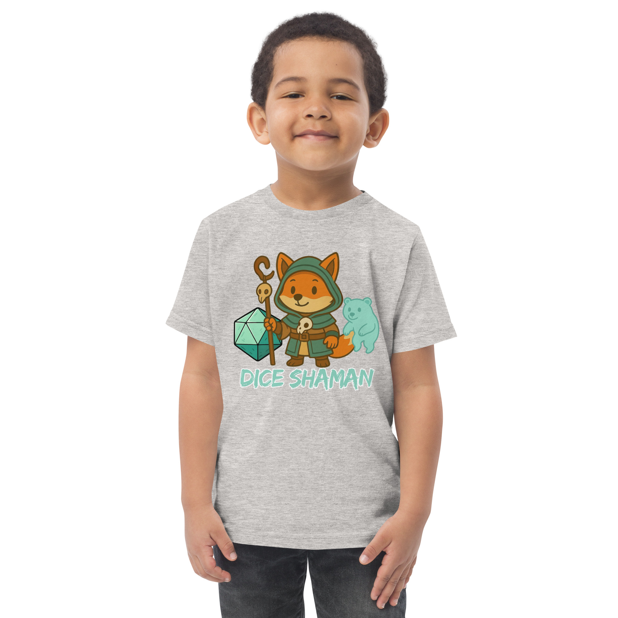 Dice Shaman - Jersey-DTG-T-Shirt für Kleinkinder – Bild 13