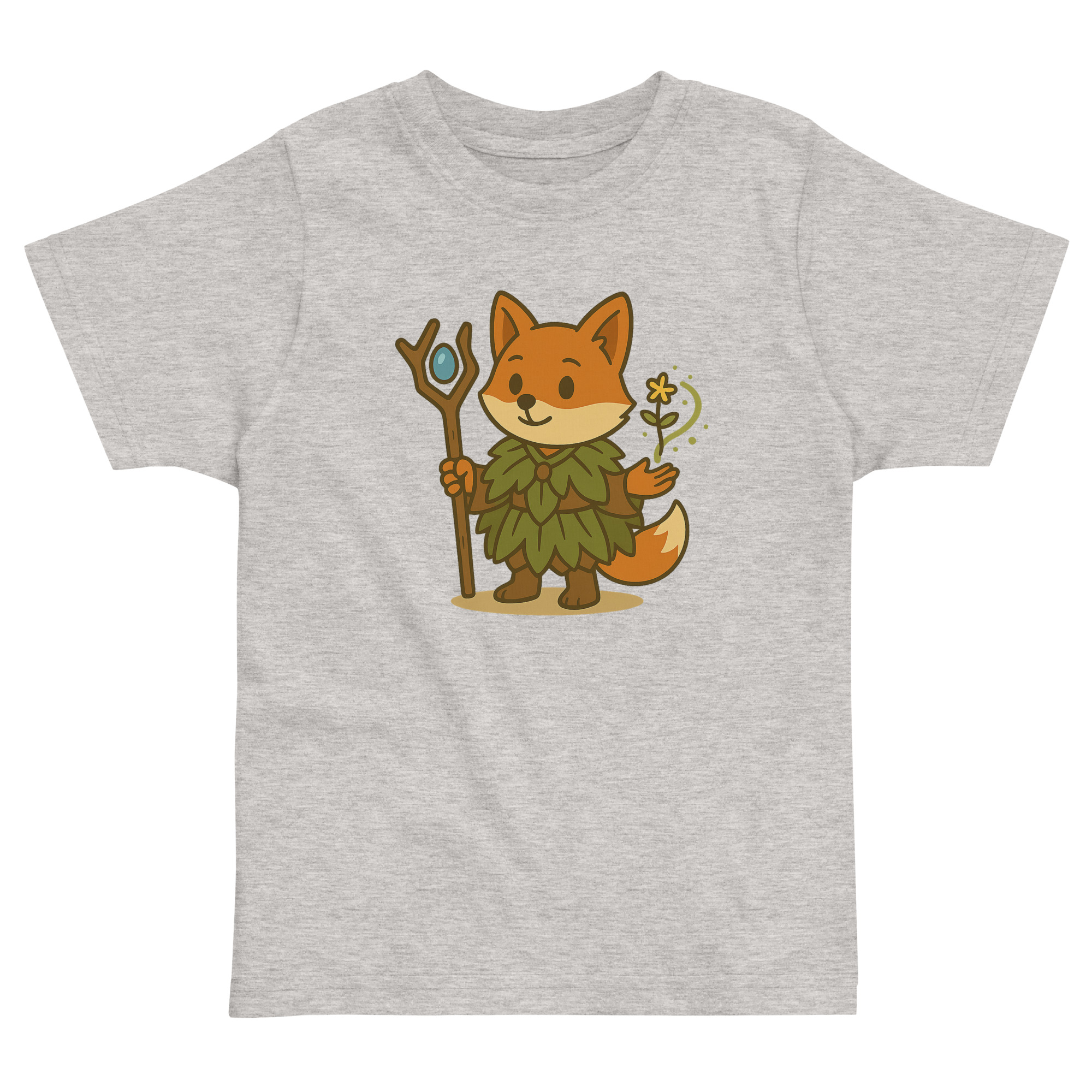 Fox Druid - Jersey-DTG-T-Shirt für Kleinkinder – Bild 4