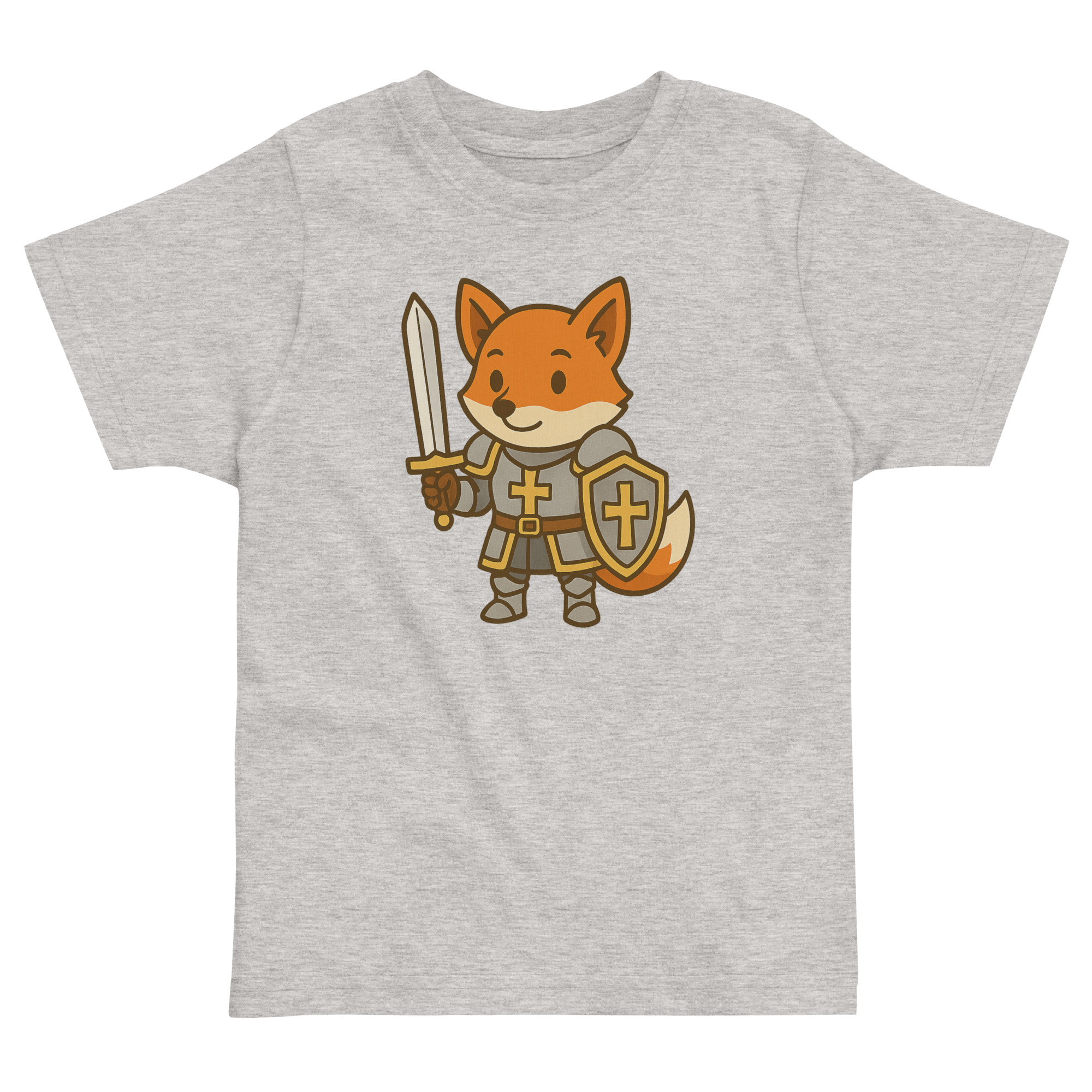Fox Paladin - Jersey-DTG-T-Shirt für Kleinkinder – Bild 4