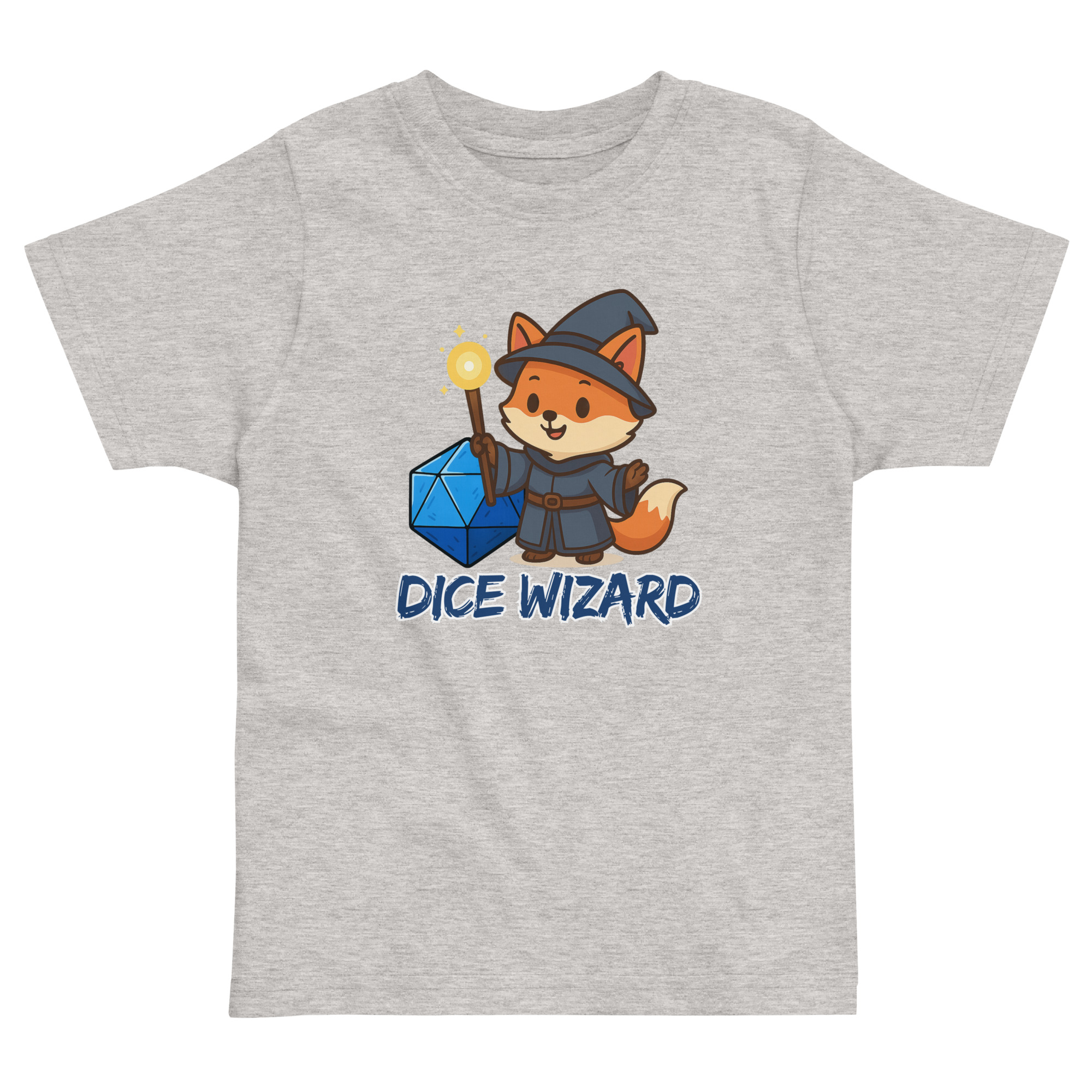 Dice Wizard - Jersey-DTG-T-Shirt für Kleinkinder – Bild 4