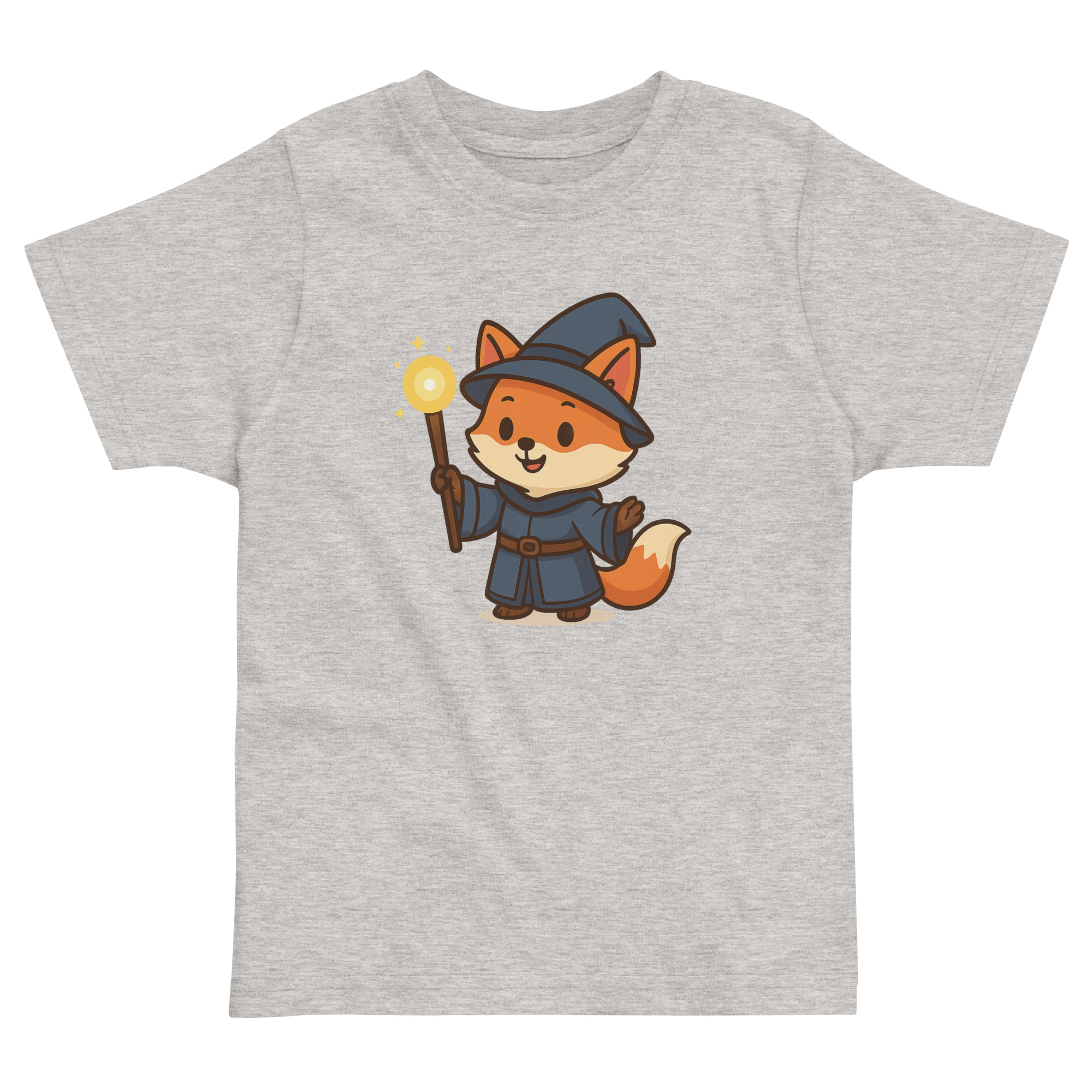 Fox Wizard - Jersey-DTG-T-Shirt für Kleinkinder – Bild 4
