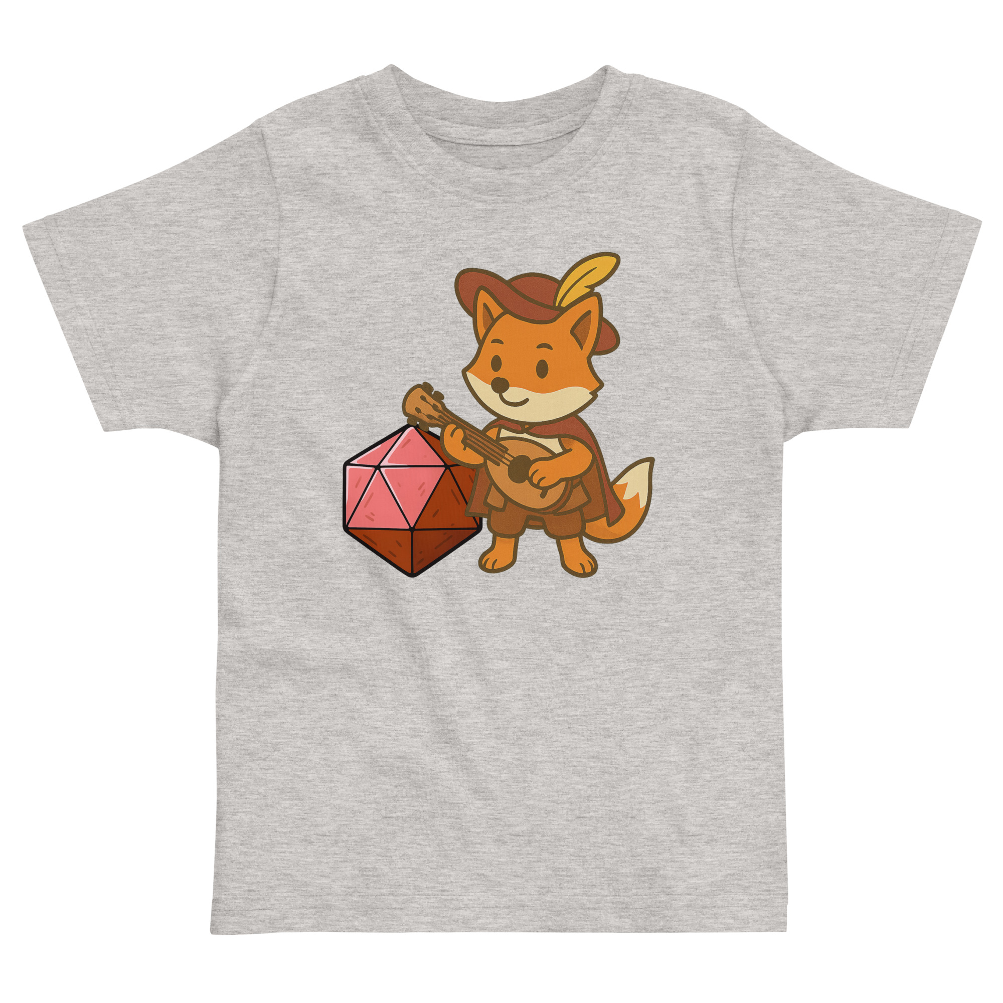 Dicefox Bard - Jersey-DTG-T-Shirt für Kleinkinder – Bild 5