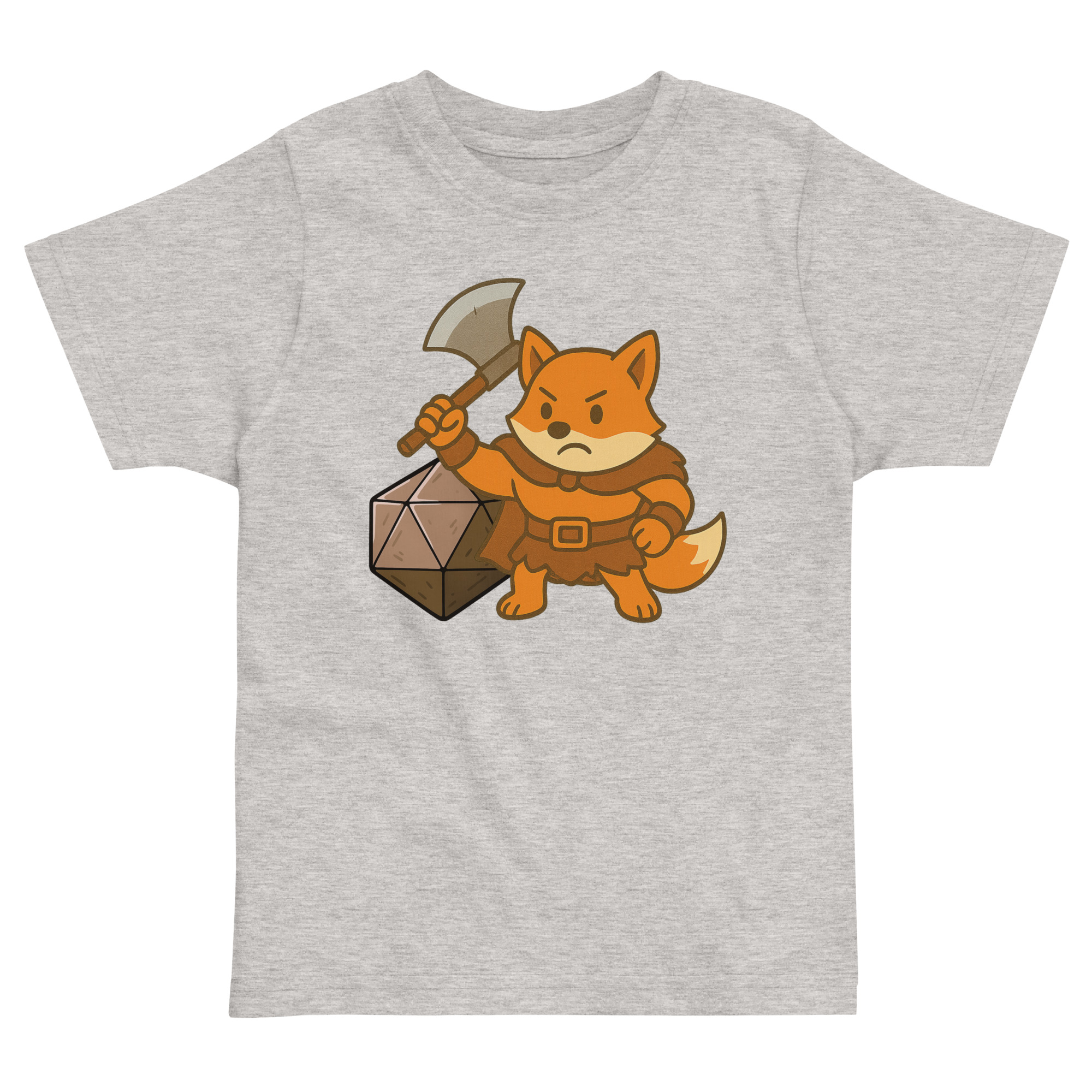 Dicefox Barbarian - Jersey-DTG-T-Shirt für Kleinkinder – Bild 5