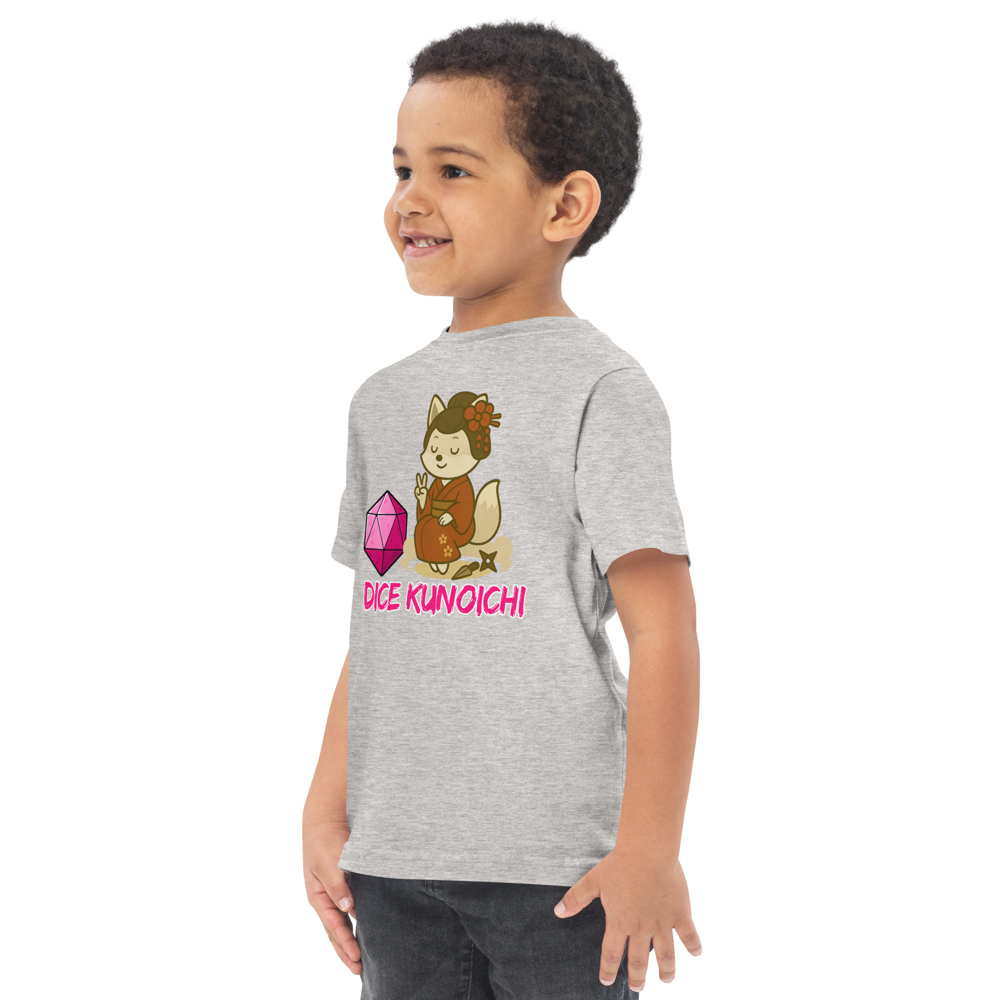 Dice Kunoishi - Jersey-DTG-T-Shirt für Kleinkinder – Bild 15