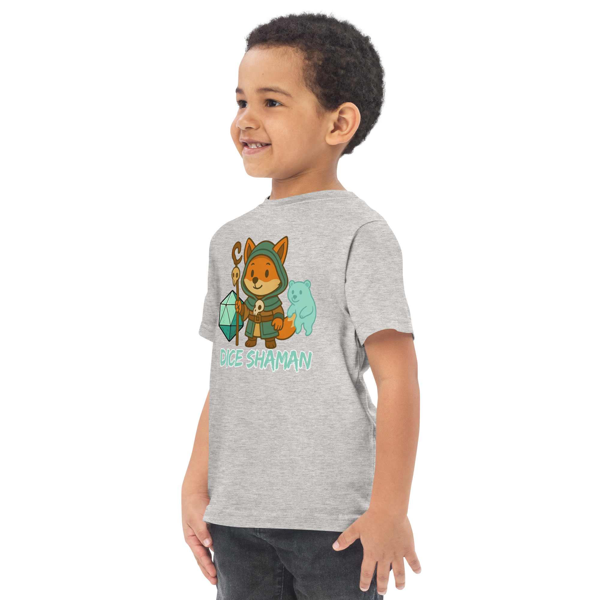 Dice Shaman - Jersey-DTG-T-Shirt für Kleinkinder – Bild 15
