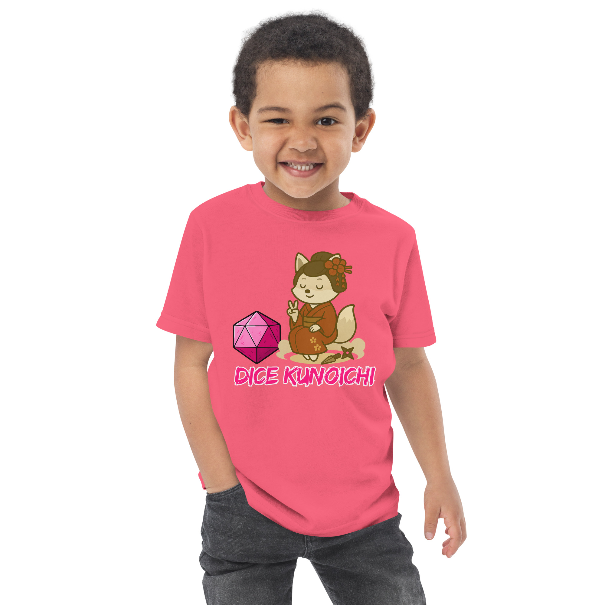 Dice Kunoishi - Jersey-DTG-T-Shirt für Kleinkinder – Bild 12