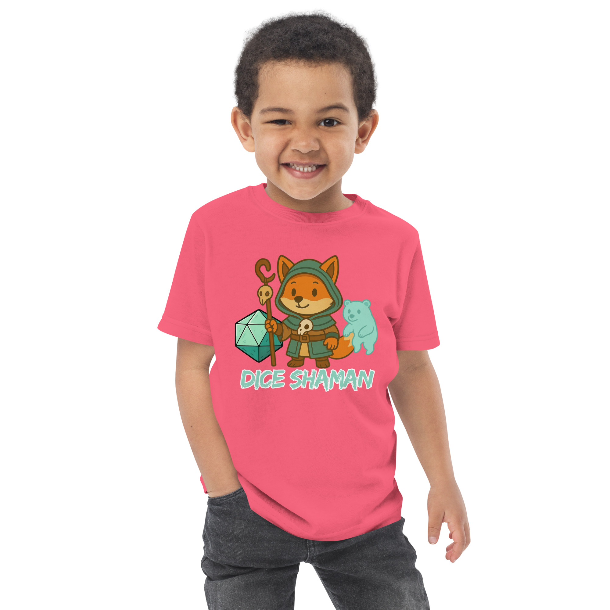 Dice Shaman - Jersey-DTG-T-Shirt für Kleinkinder – Bild 12