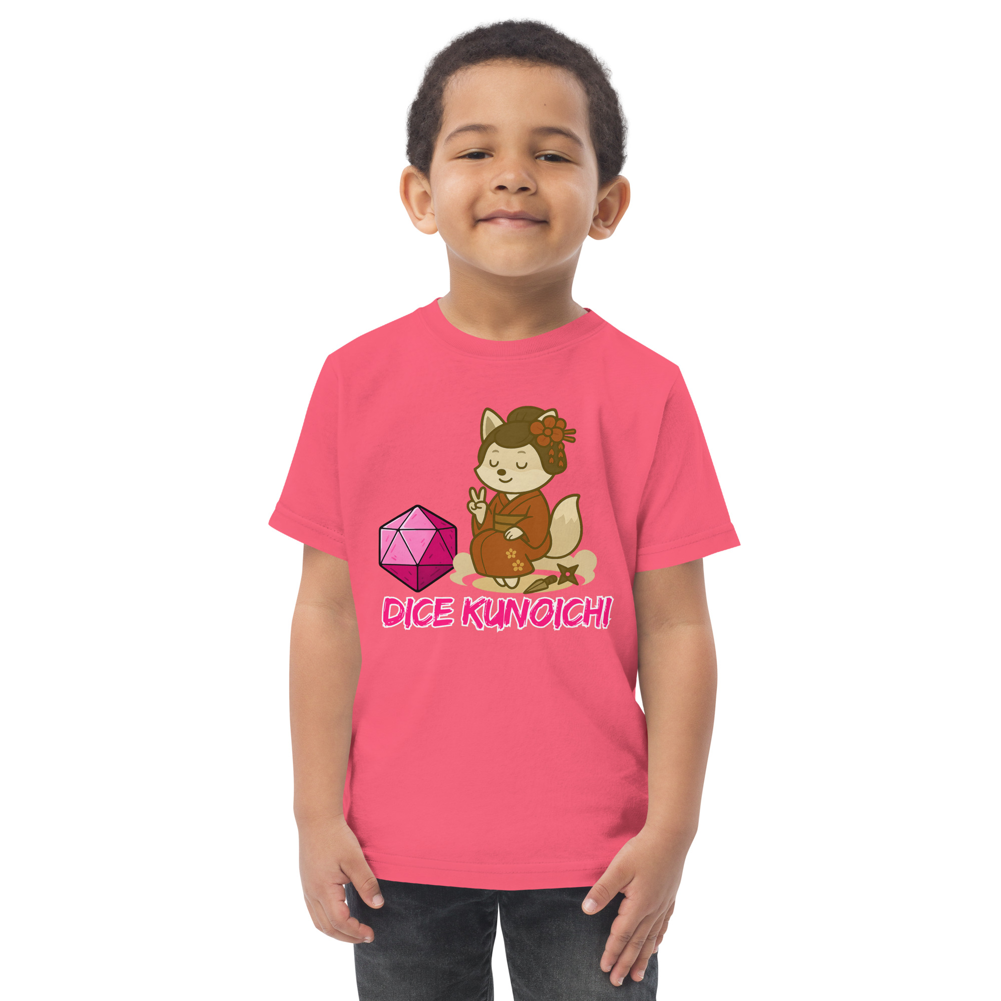 Dice Kunoishi - Jersey-DTG-T-Shirt für Kleinkinder – Bild 9