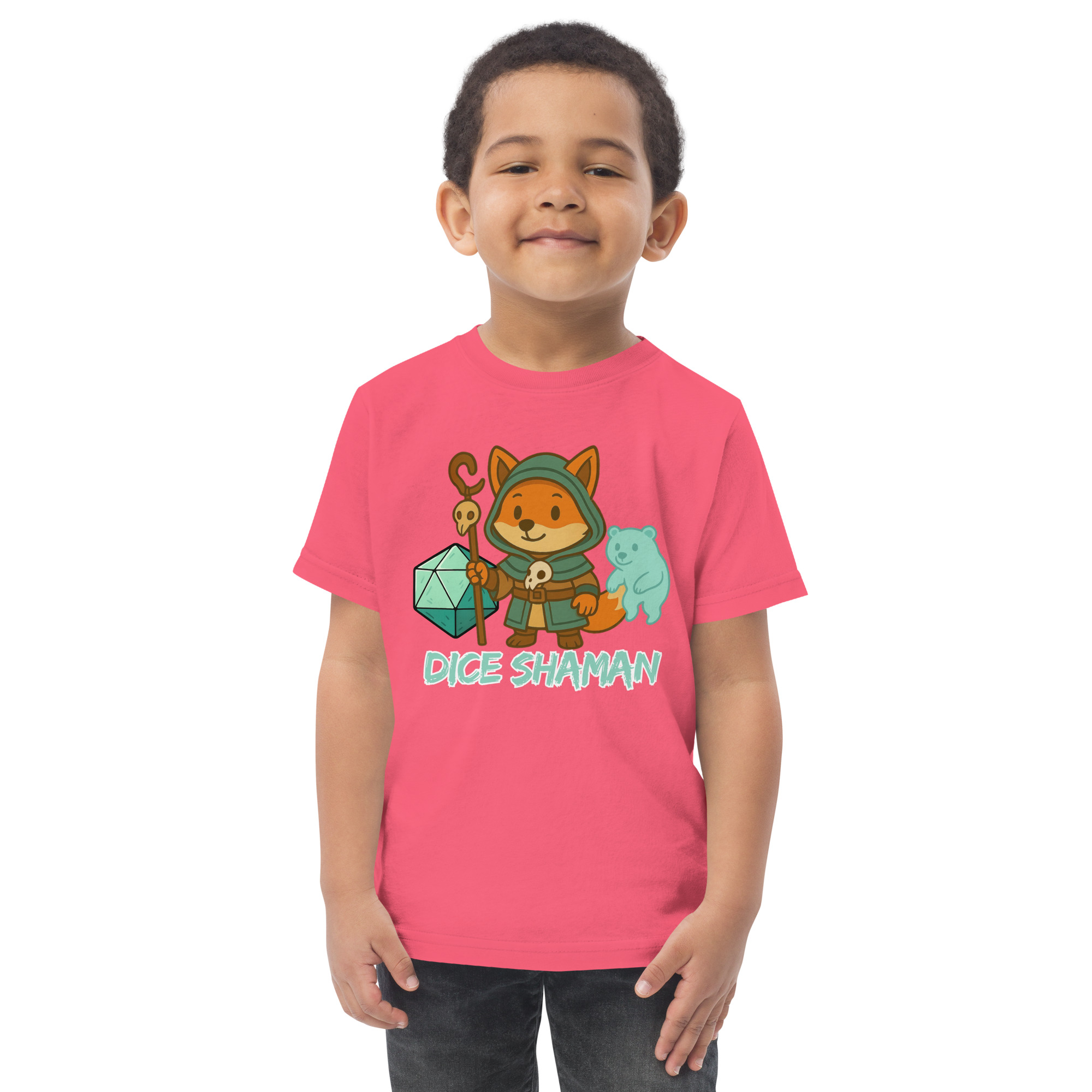 Dice Shaman - Jersey-DTG-T-Shirt für Kleinkinder – Bild 9