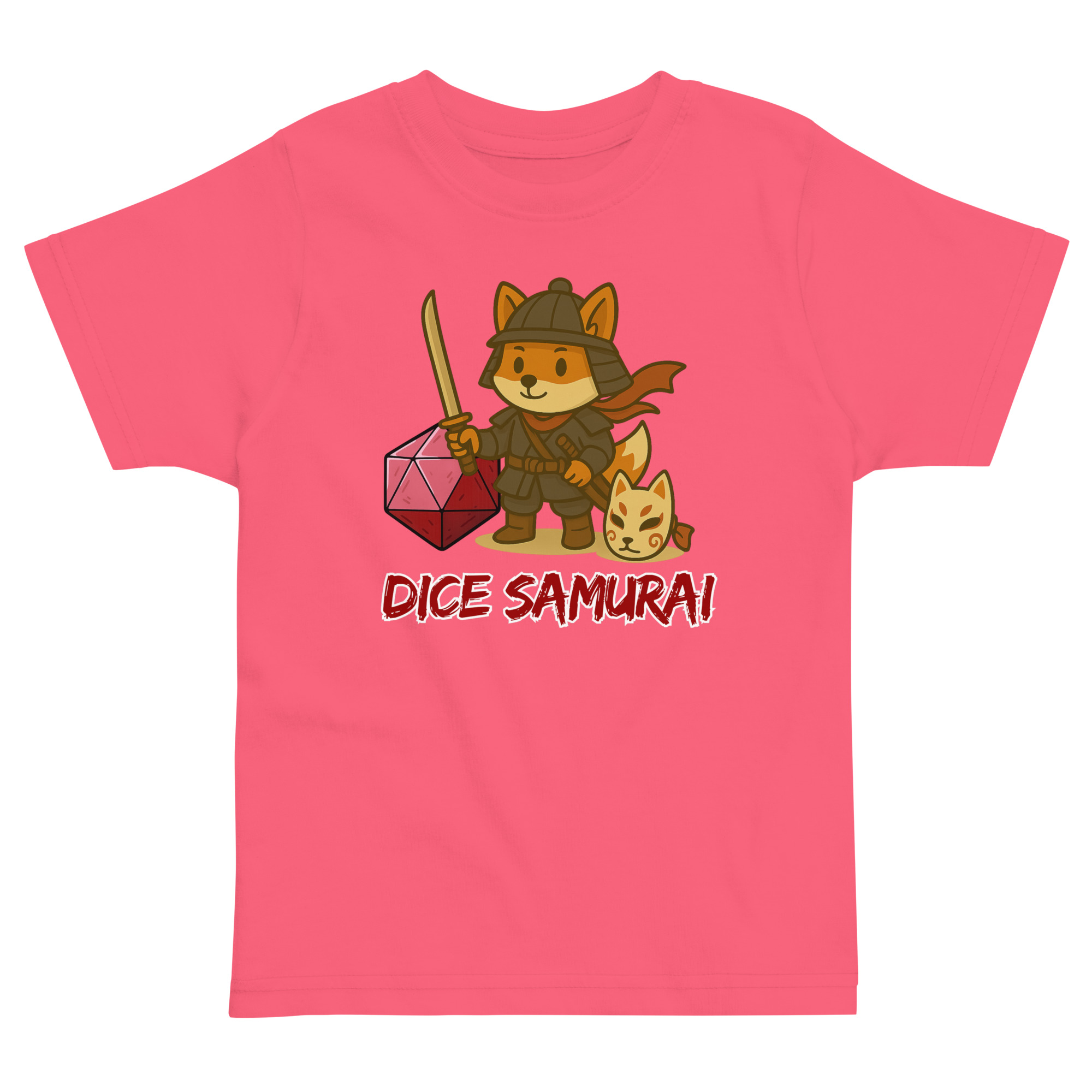 Dice Samurai - Jersey-DTG-T-Shirt für Kleinkinder – Bild 3