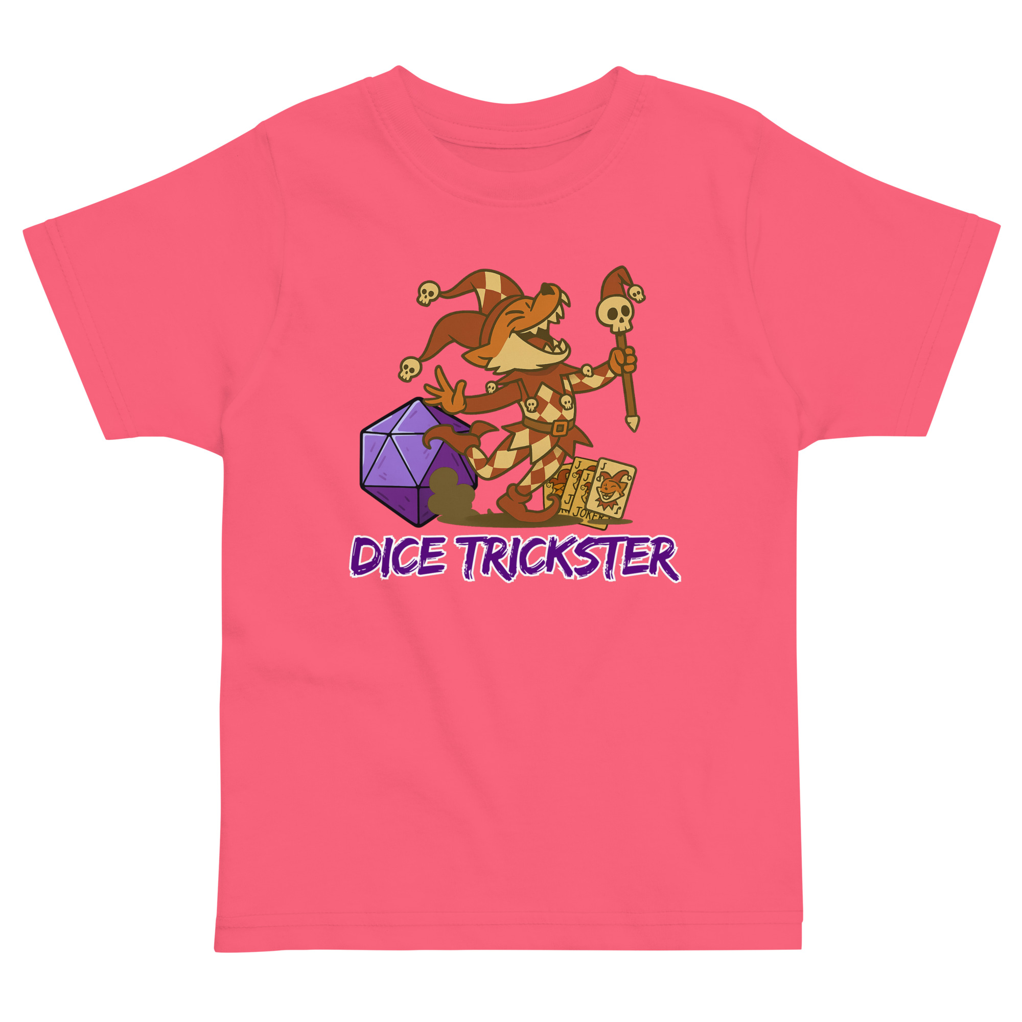 Dice Trickser - Jersey-DTG-T-Shirt für Kleinkinder – Bild 3