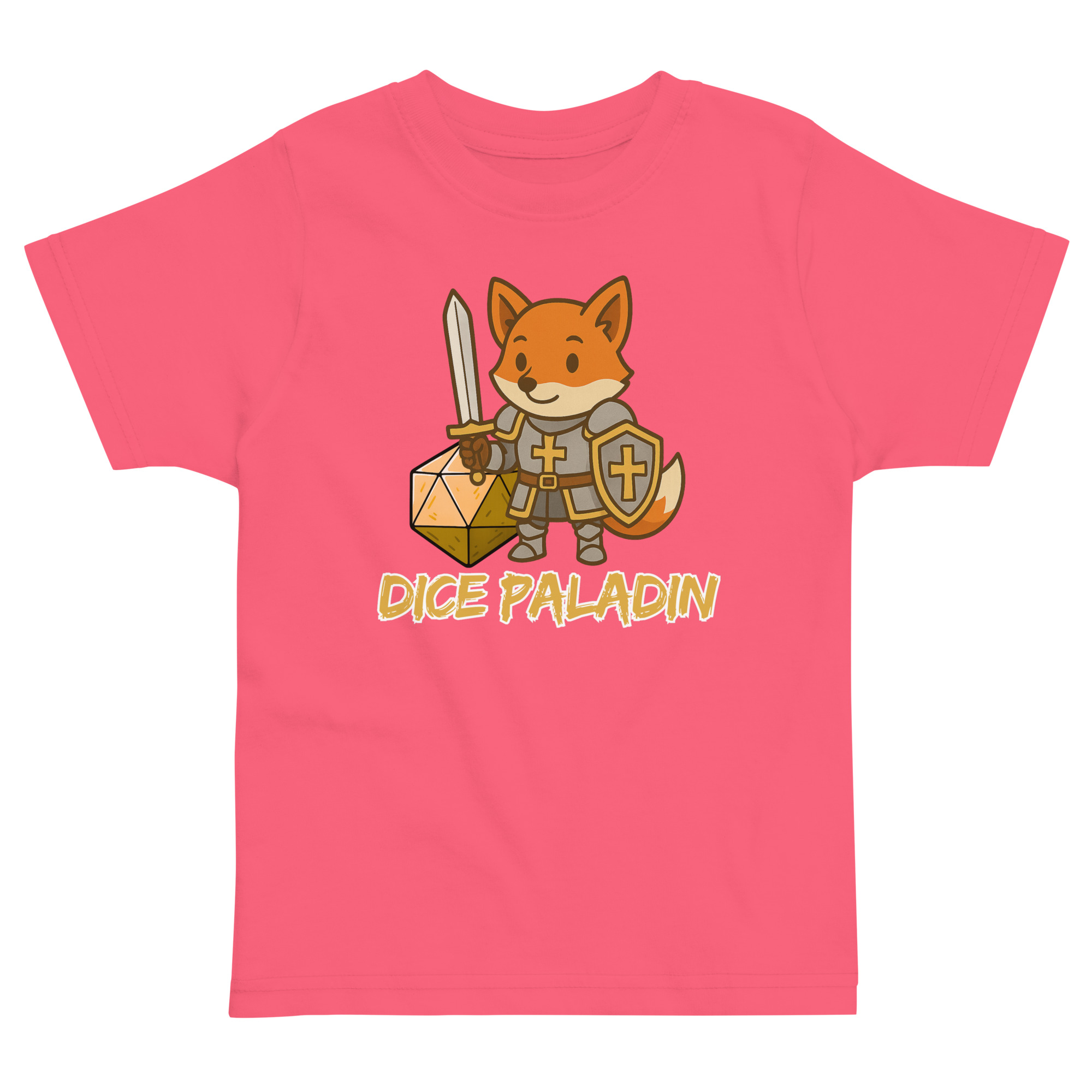 Dice Paladin - Jersey-DTG-T-Shirt für Kleinkinder – Bild 3