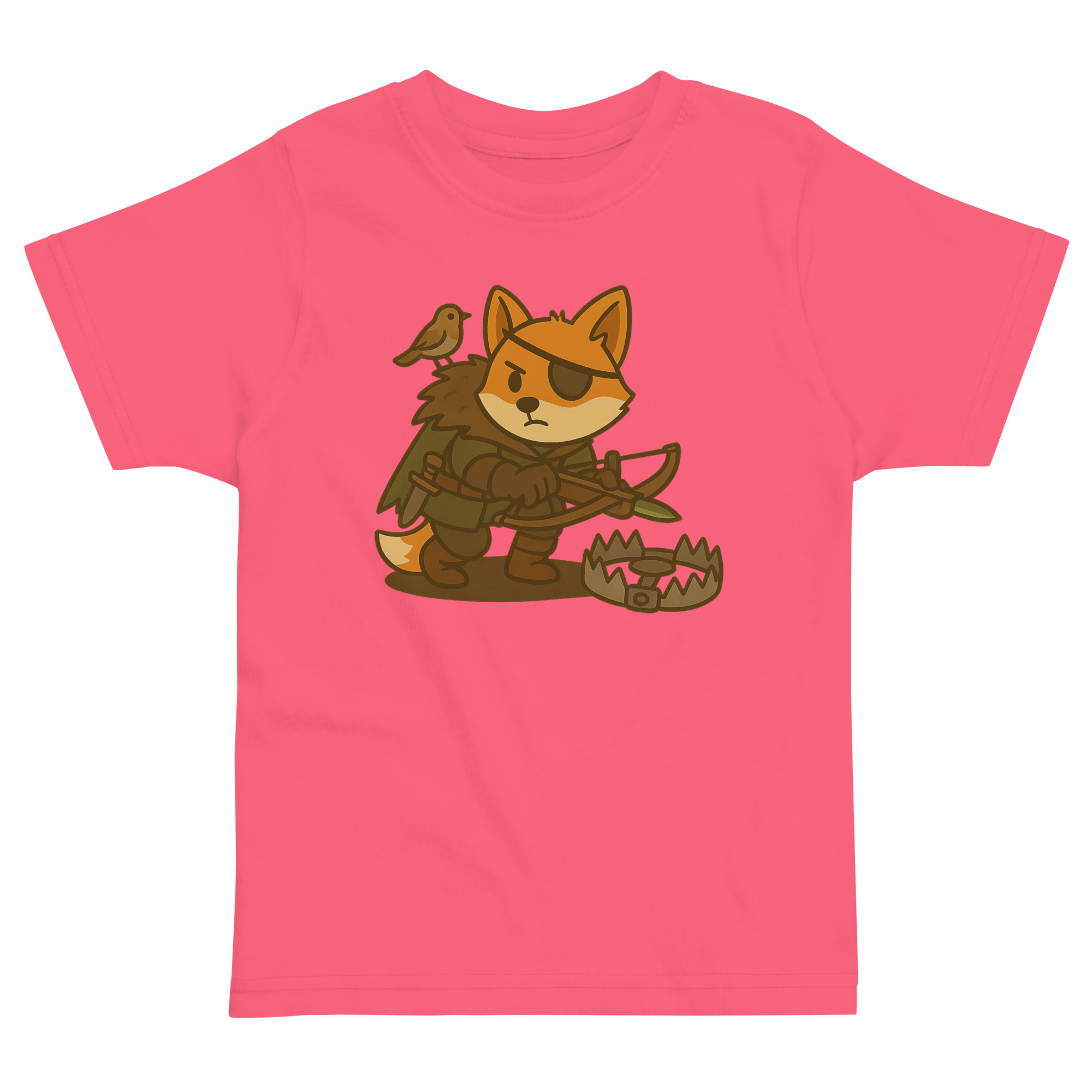 Fox Hunter - Jersey-DTG-T-Shirt für Kleinkinder – Bild 3