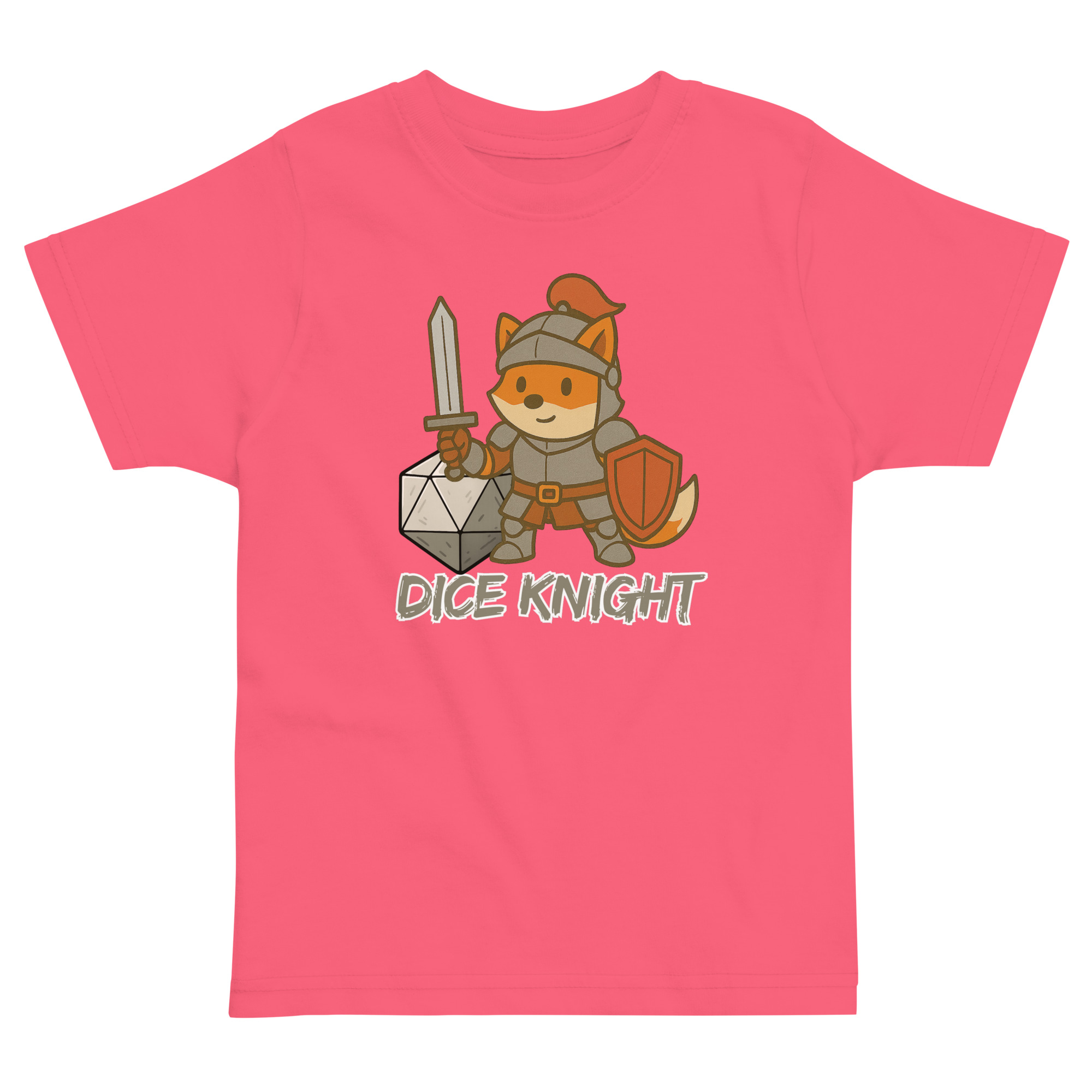 Dice Knight - Jersey-DTG-T-Shirt für Kleinkinder – Bild 3