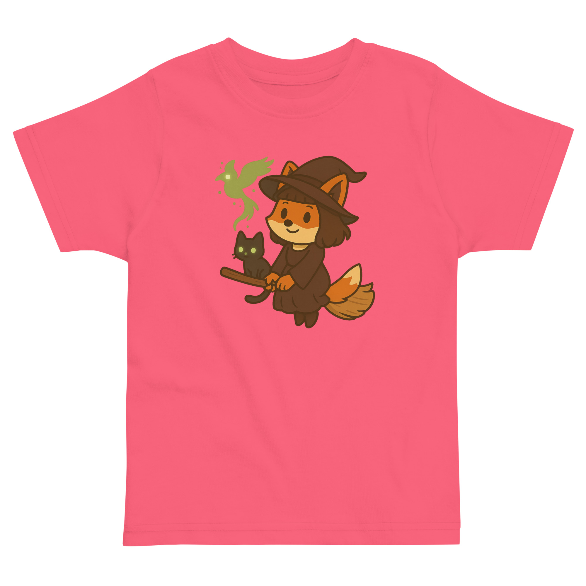 Fox Witch - Jersey-DTG-T-Shirt für Kleinkinder – Bild 3