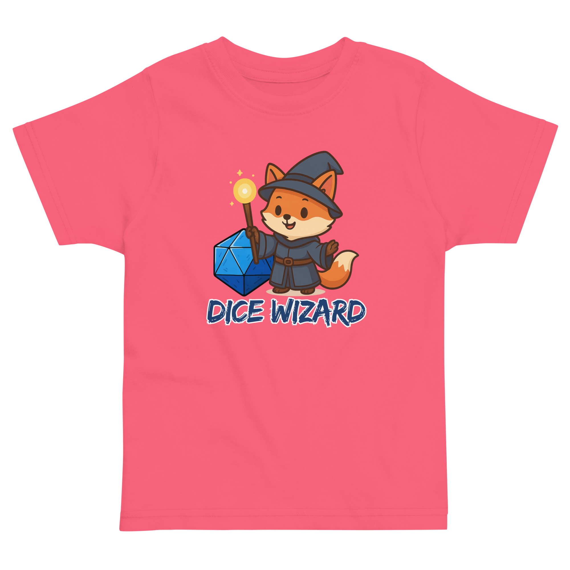 Dice Wizard - Jersey-DTG-T-Shirt für Kleinkinder – Bild 3