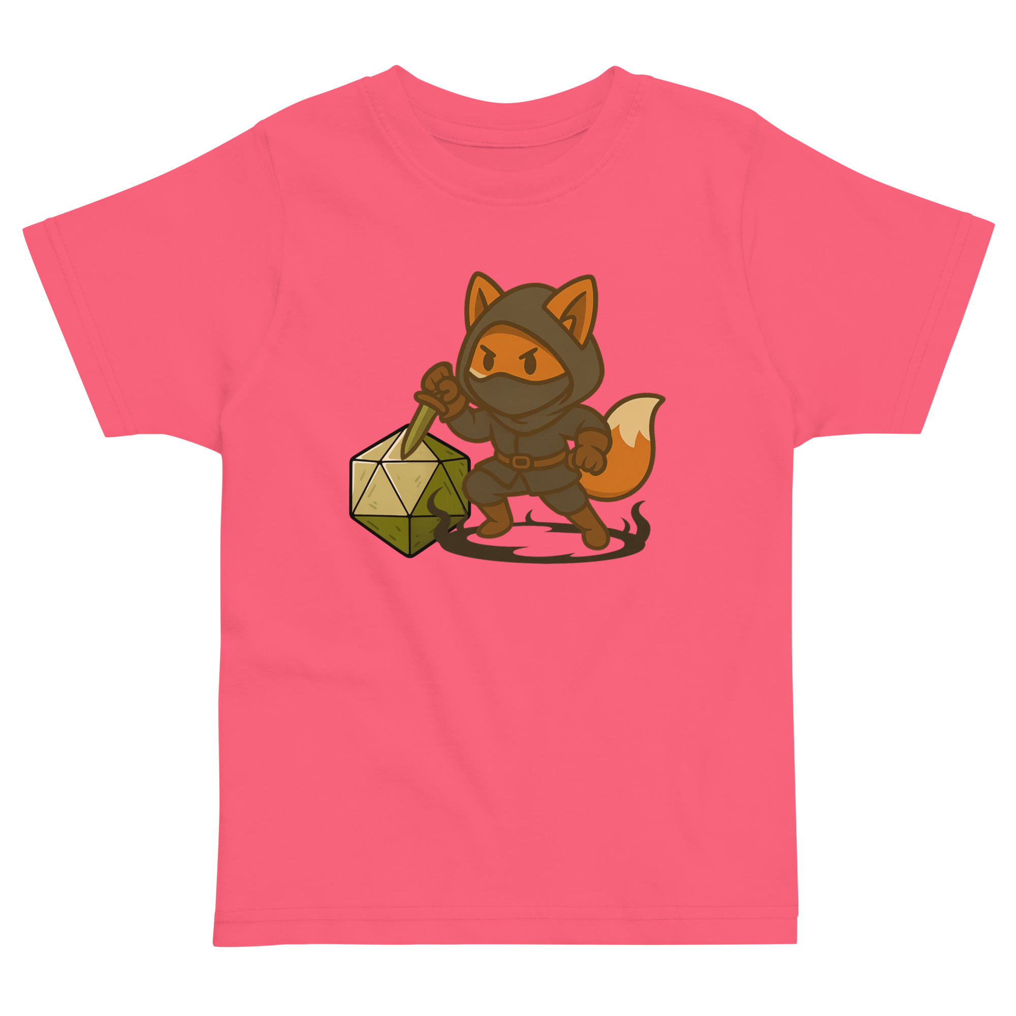 Dicefox Assassin - Jersey-DTG-T-Shirt für Kleinkinder – Bild 4