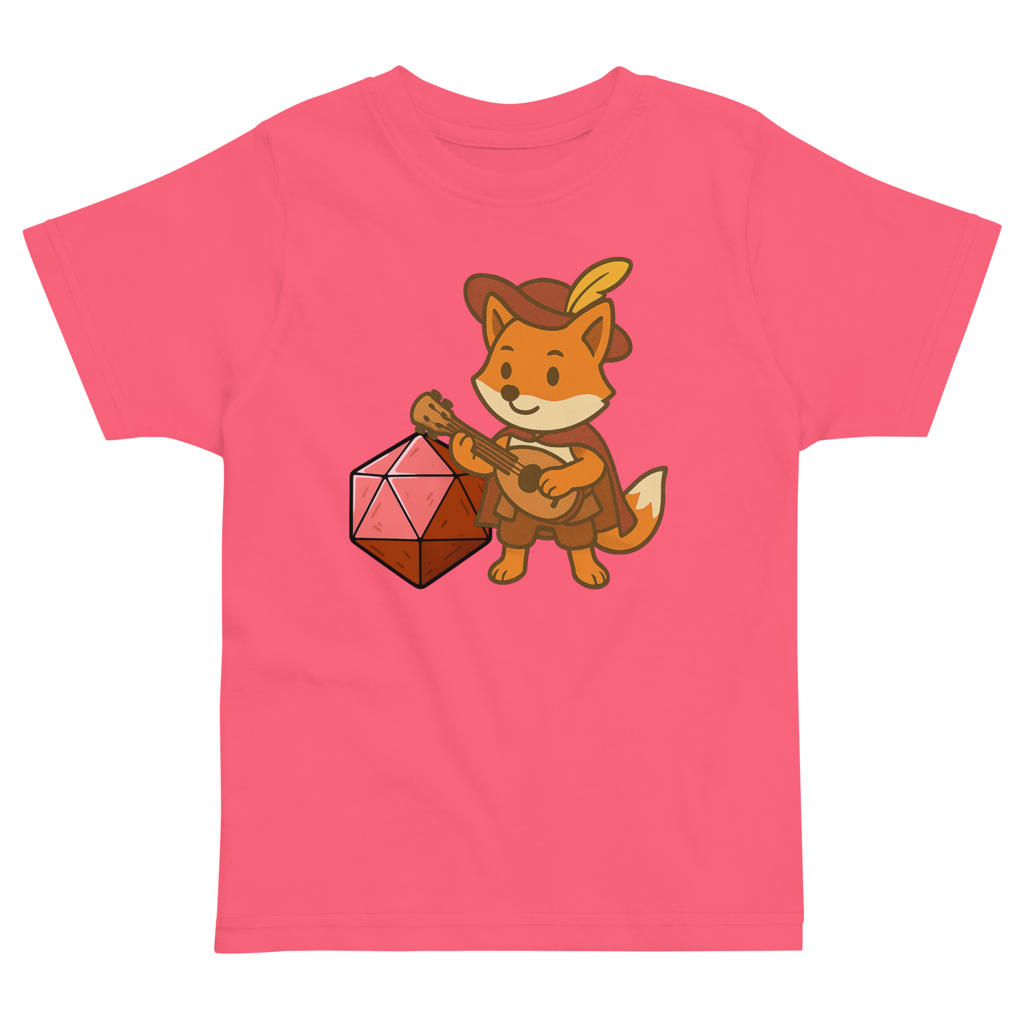 Dicefox Bard - Jersey-DTG-T-Shirt für Kleinkinder – Bild 4
