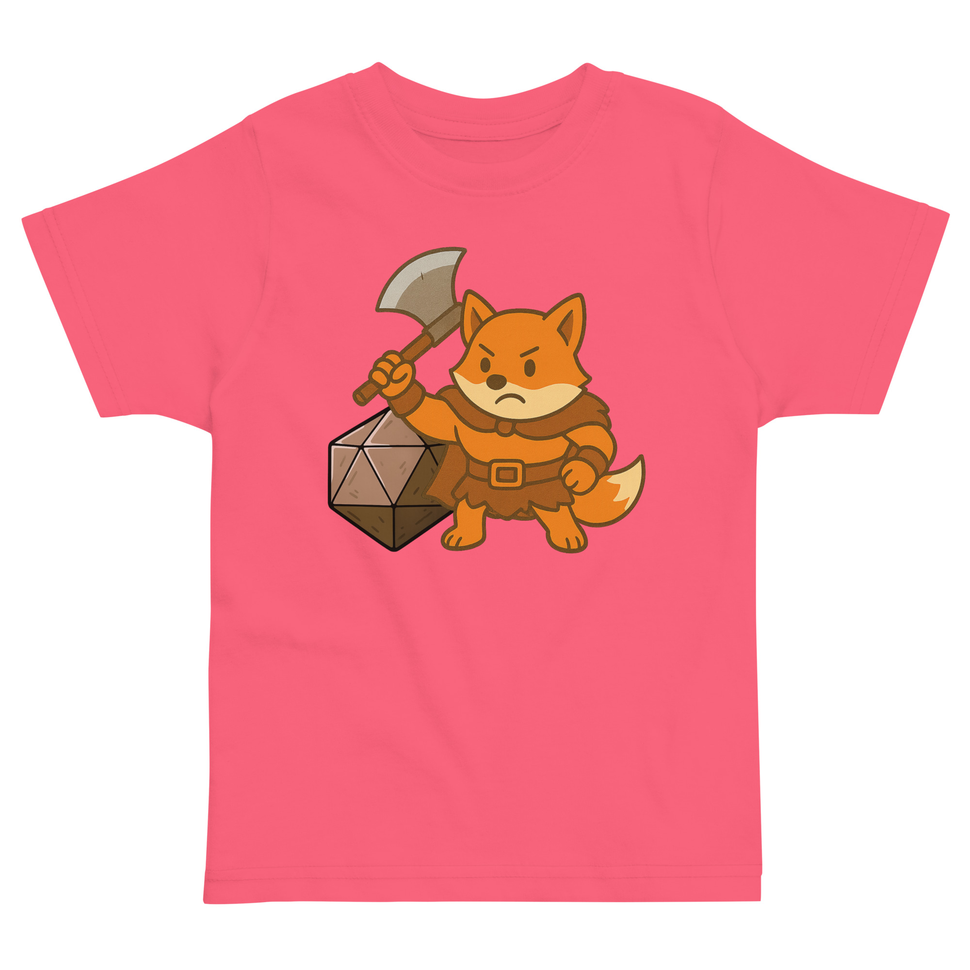 Dicefox Barbarian - Jersey-DTG-T-Shirt für Kleinkinder – Bild 4