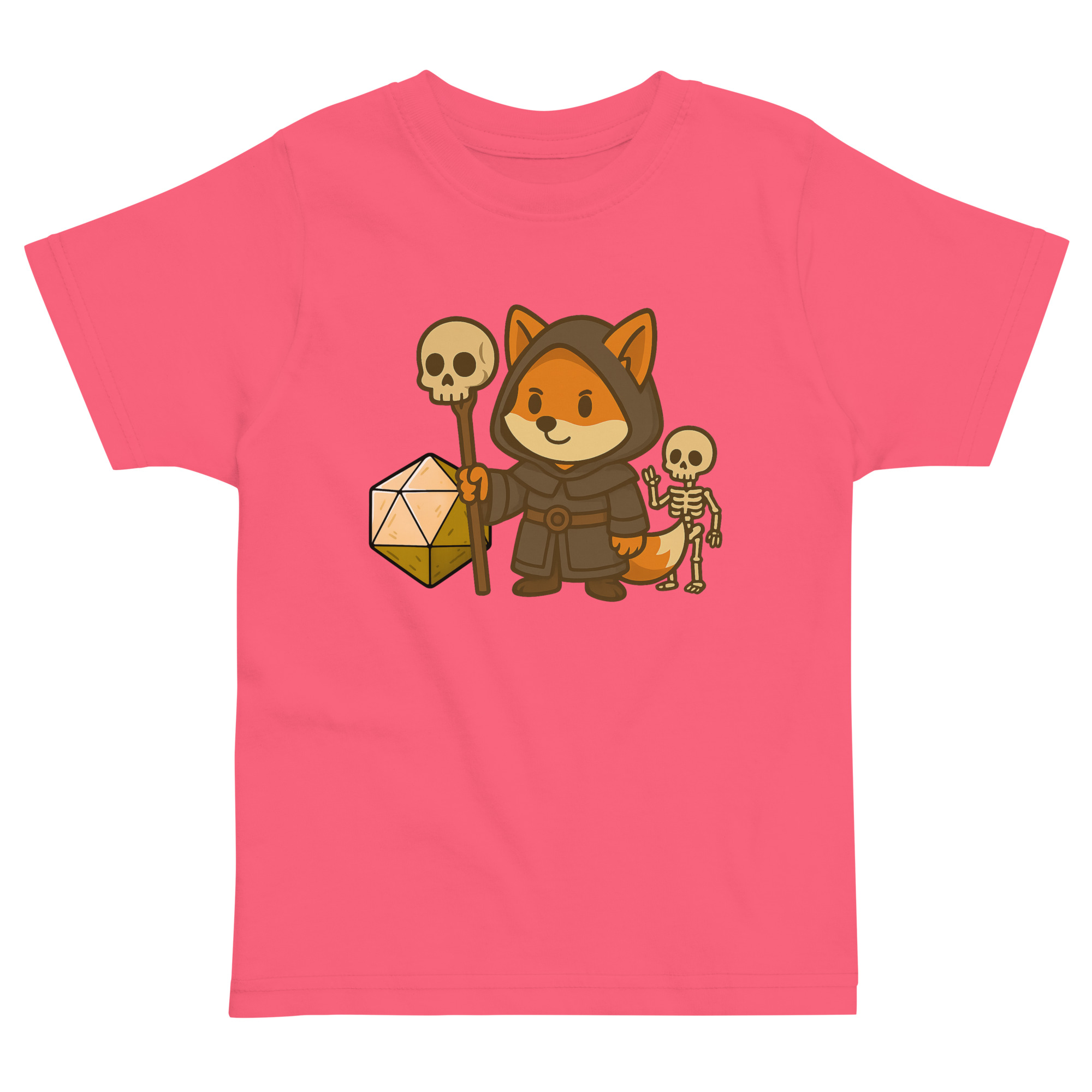 Dicefox Necromancer - Jersey-DTG-T-Shirt für Kleinkinder – Bild 4