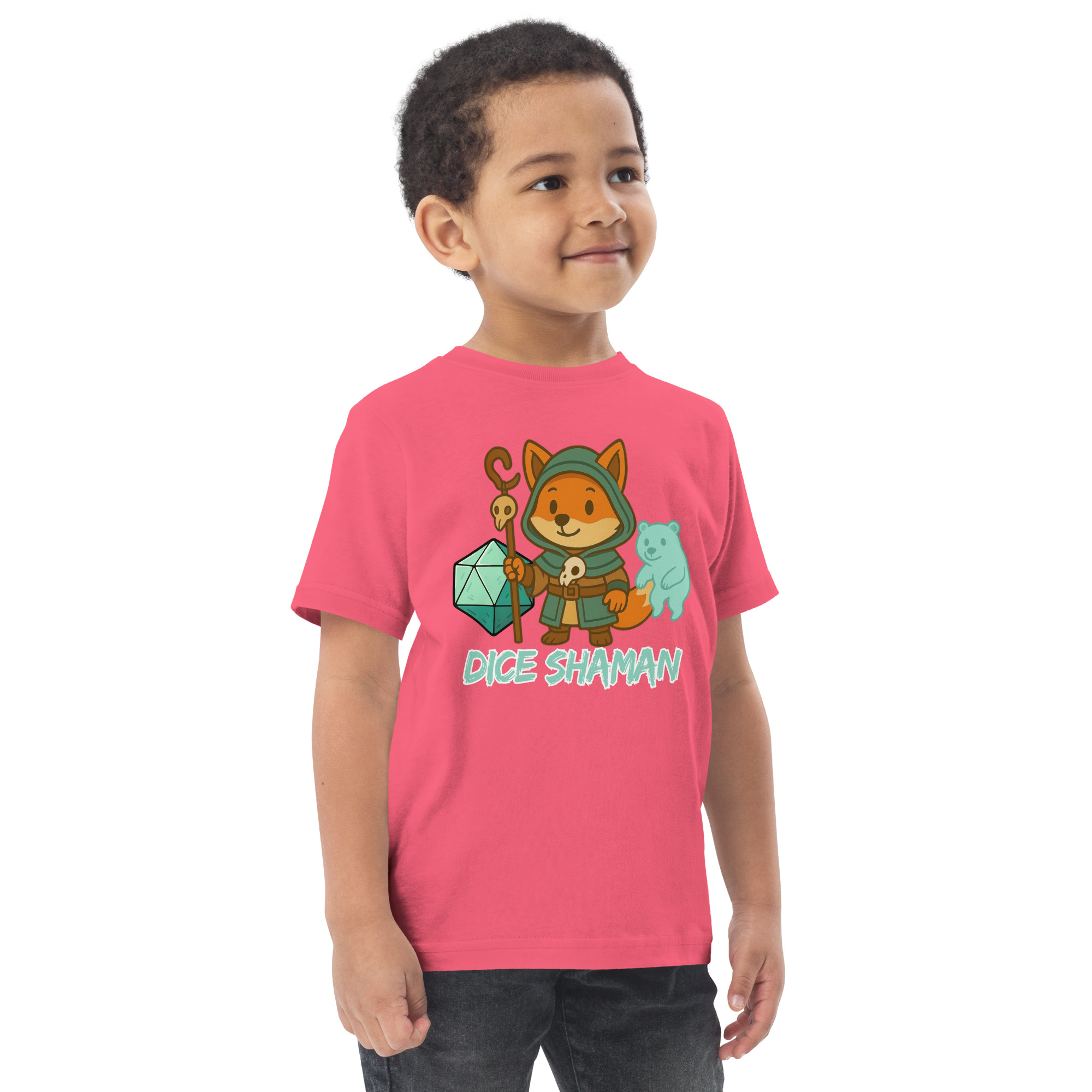 Dice Shaman - Jersey-DTG-T-Shirt für Kleinkinder – Bild 10