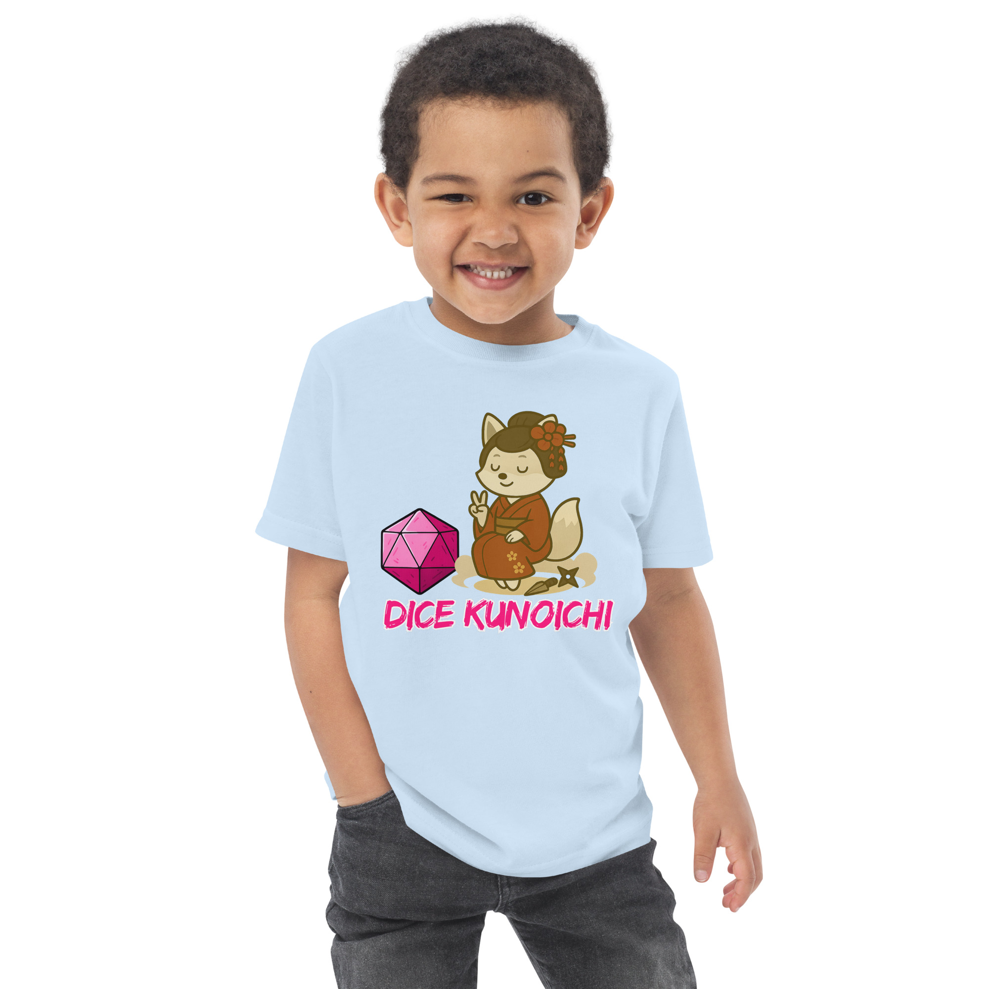 Dice Kunoishi - Jersey-DTG-T-Shirt für Kleinkinder – Bild 20