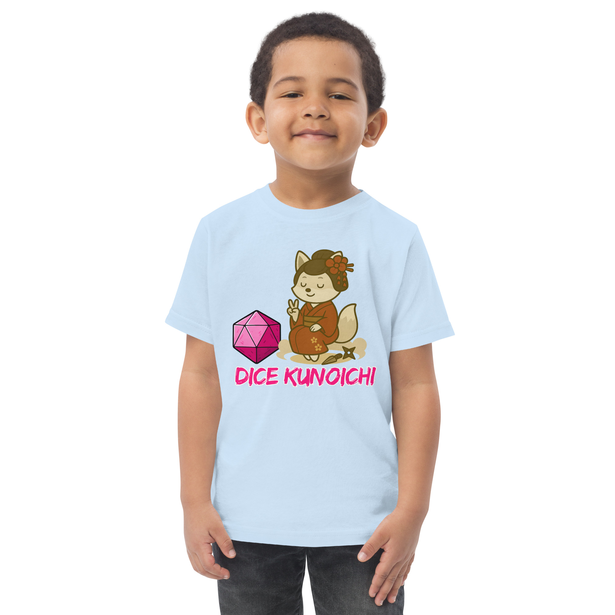 Dice Kunoishi - Jersey-DTG-T-Shirt für Kleinkinder – Bild 17