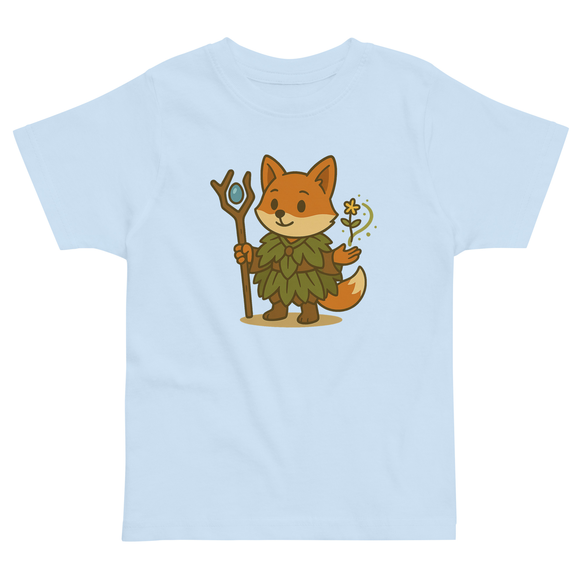Fox Druid - Jersey-DTG-T-Shirt für Kleinkinder – Bild 5