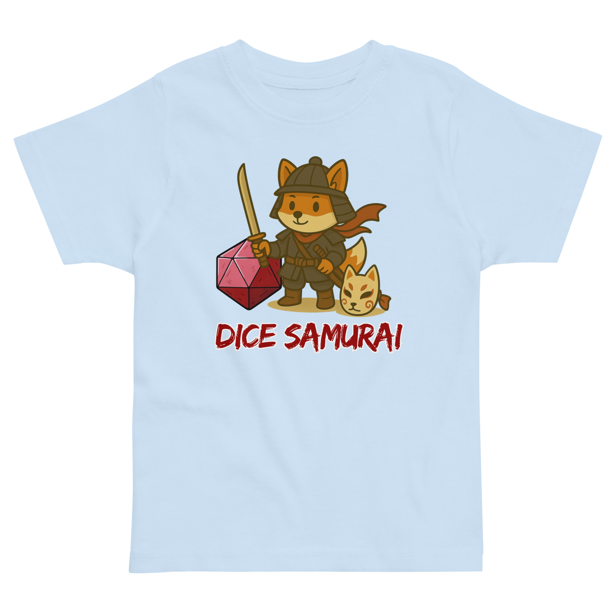 Dice Samurai - Jersey-DTG-T-Shirt für Kleinkinder – Bild 5
