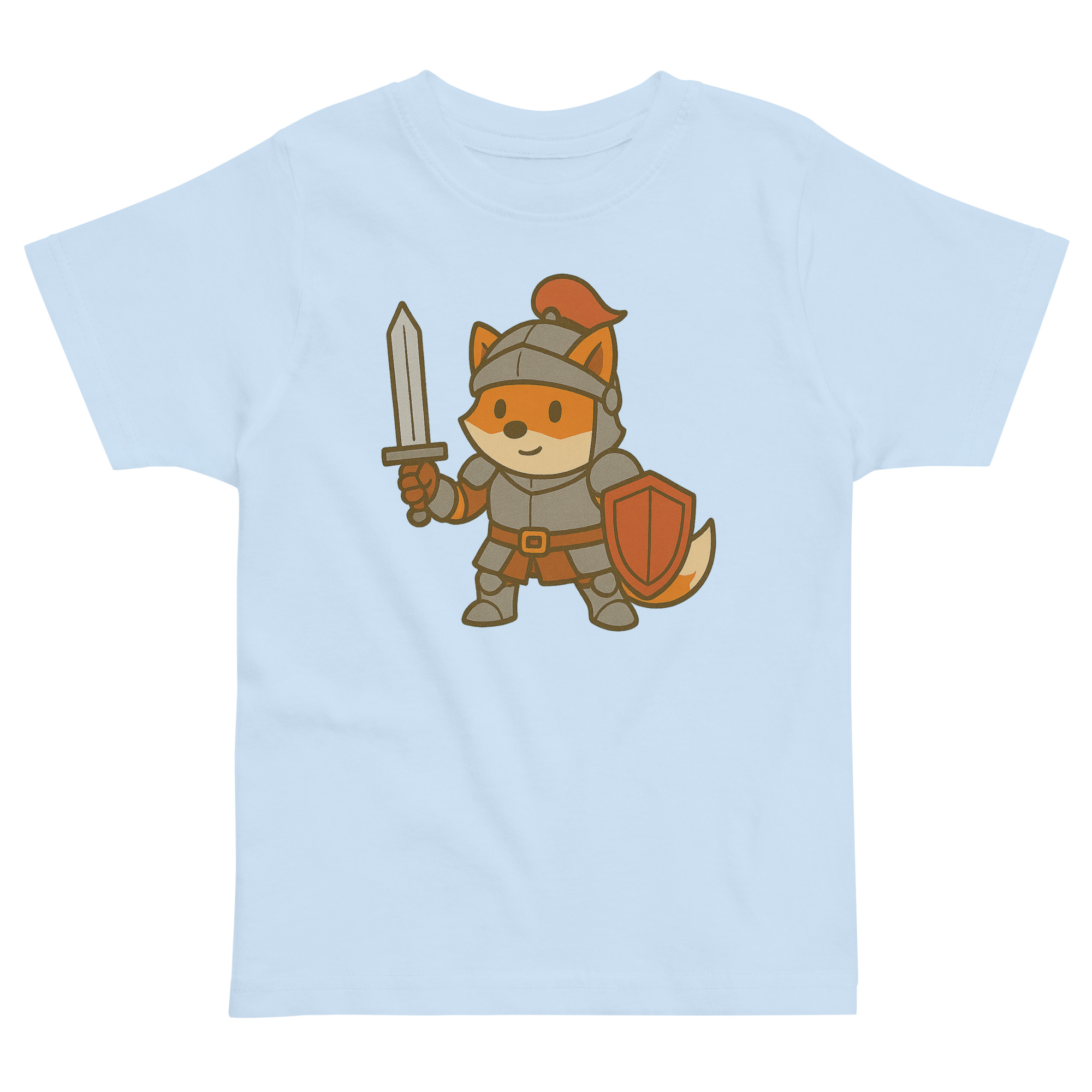 Fox Knight - Jersey-DTG-T-Shirt für Kleinkinder – Bild 5